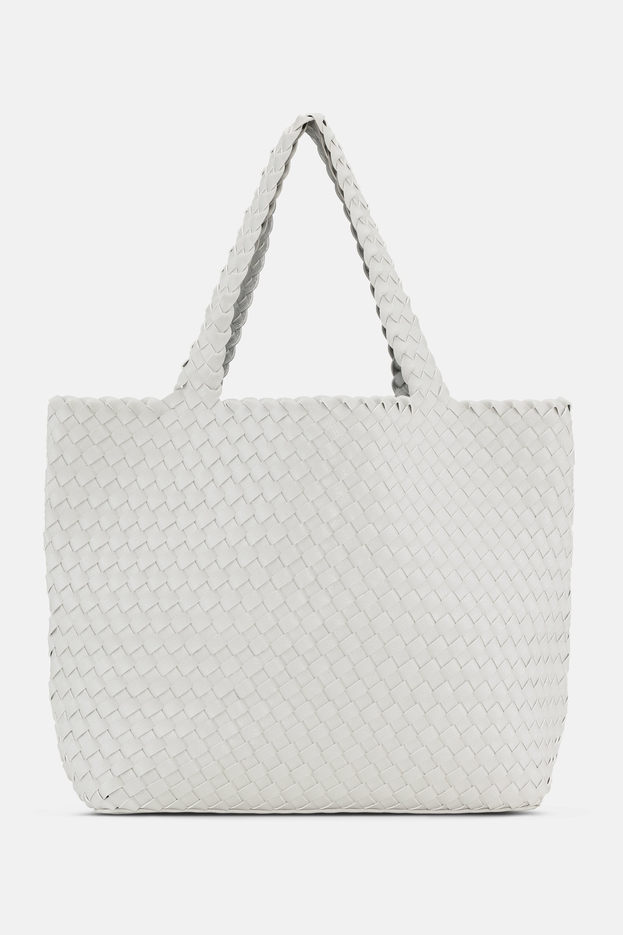 Tote Bag Flettet - Moonstruck Silver