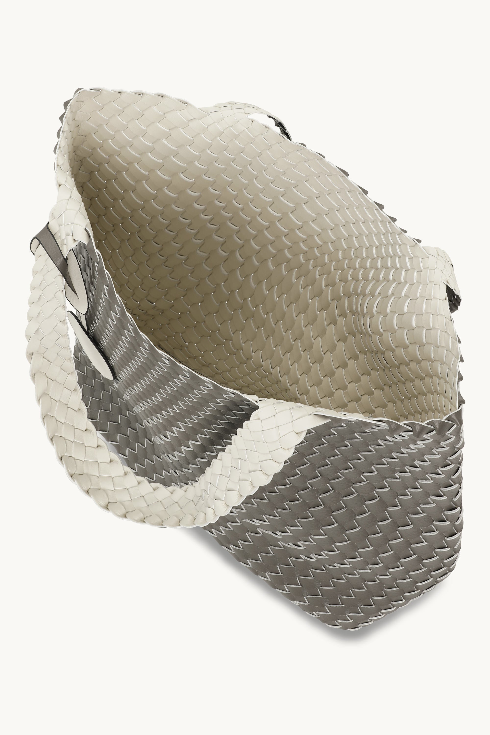 Tote Bag Flettet - Falcon Eggwhite