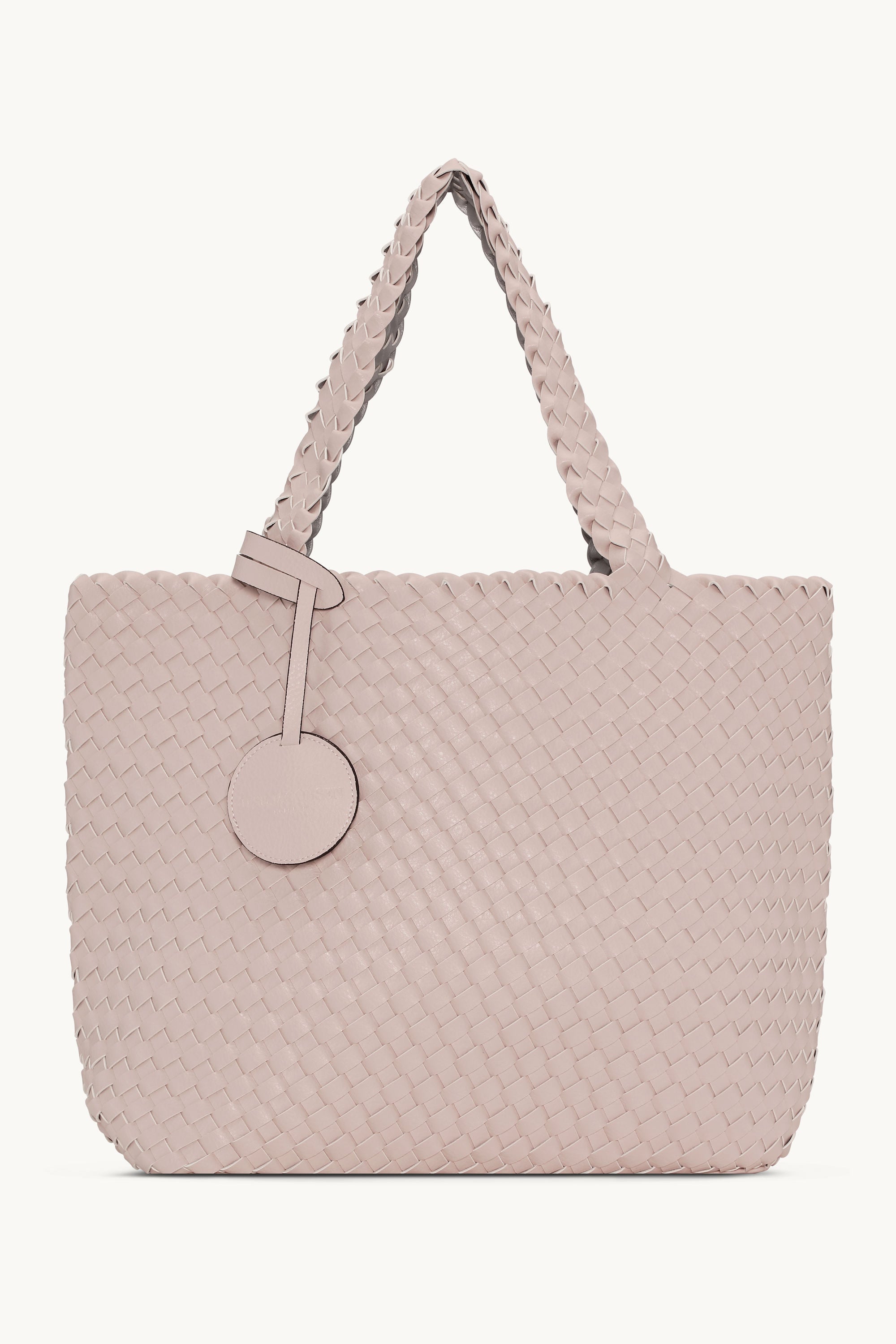 Tote Bag Flettet - Rose Silver
