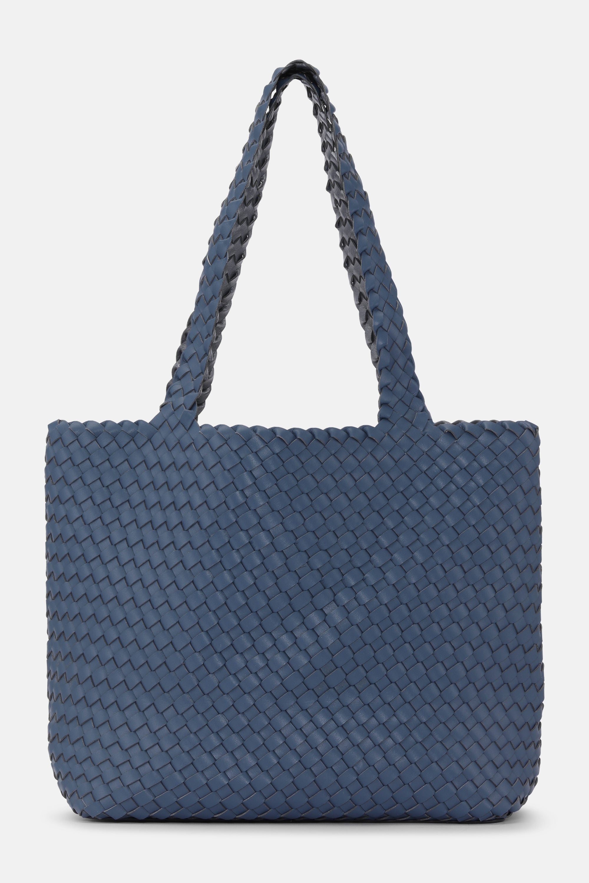 Tote Bag Flettet - Orion Blue Antique Silver