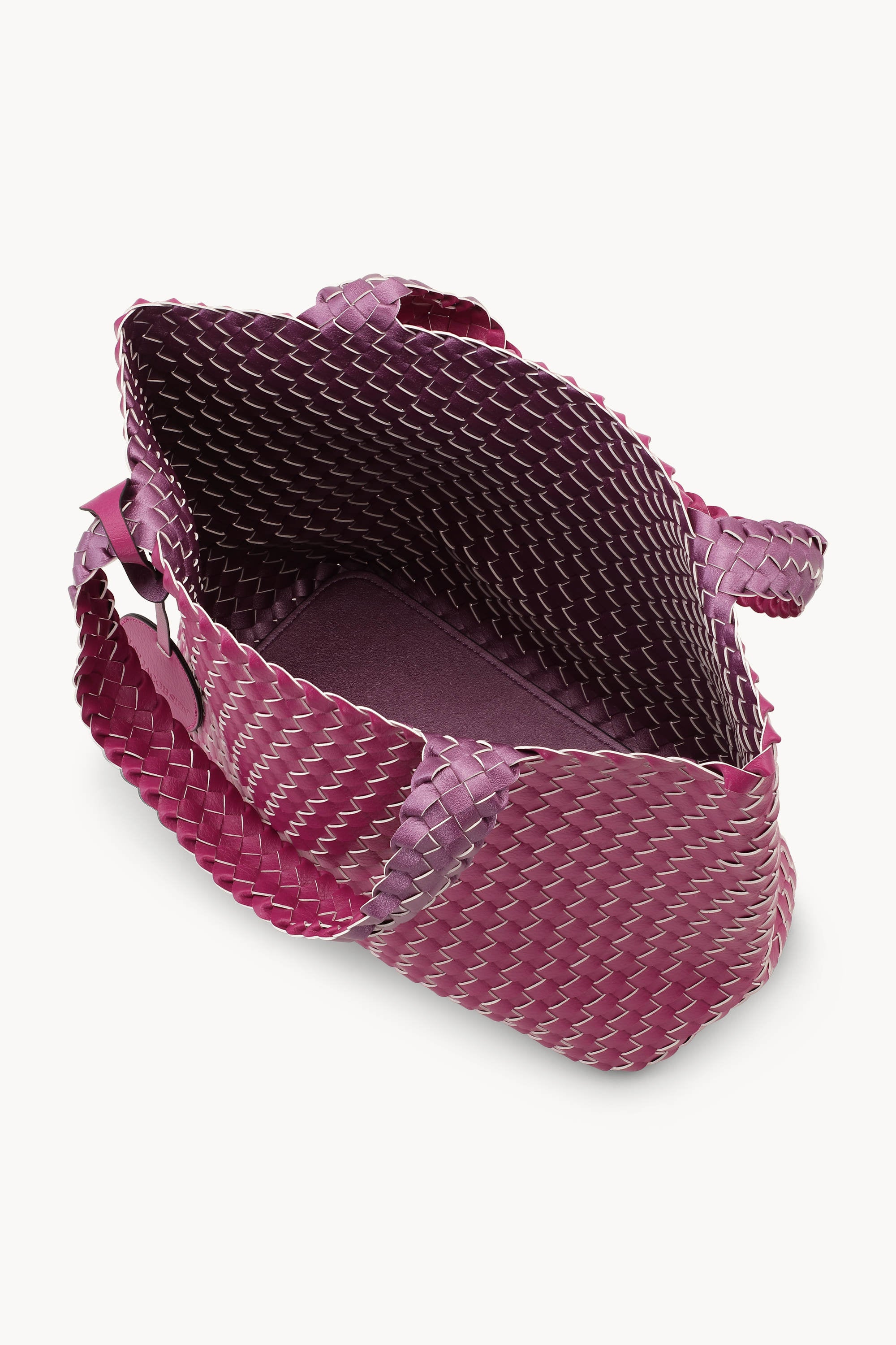 Tote Bag Flettet - Magenta Haze Magenta Haze Metallic