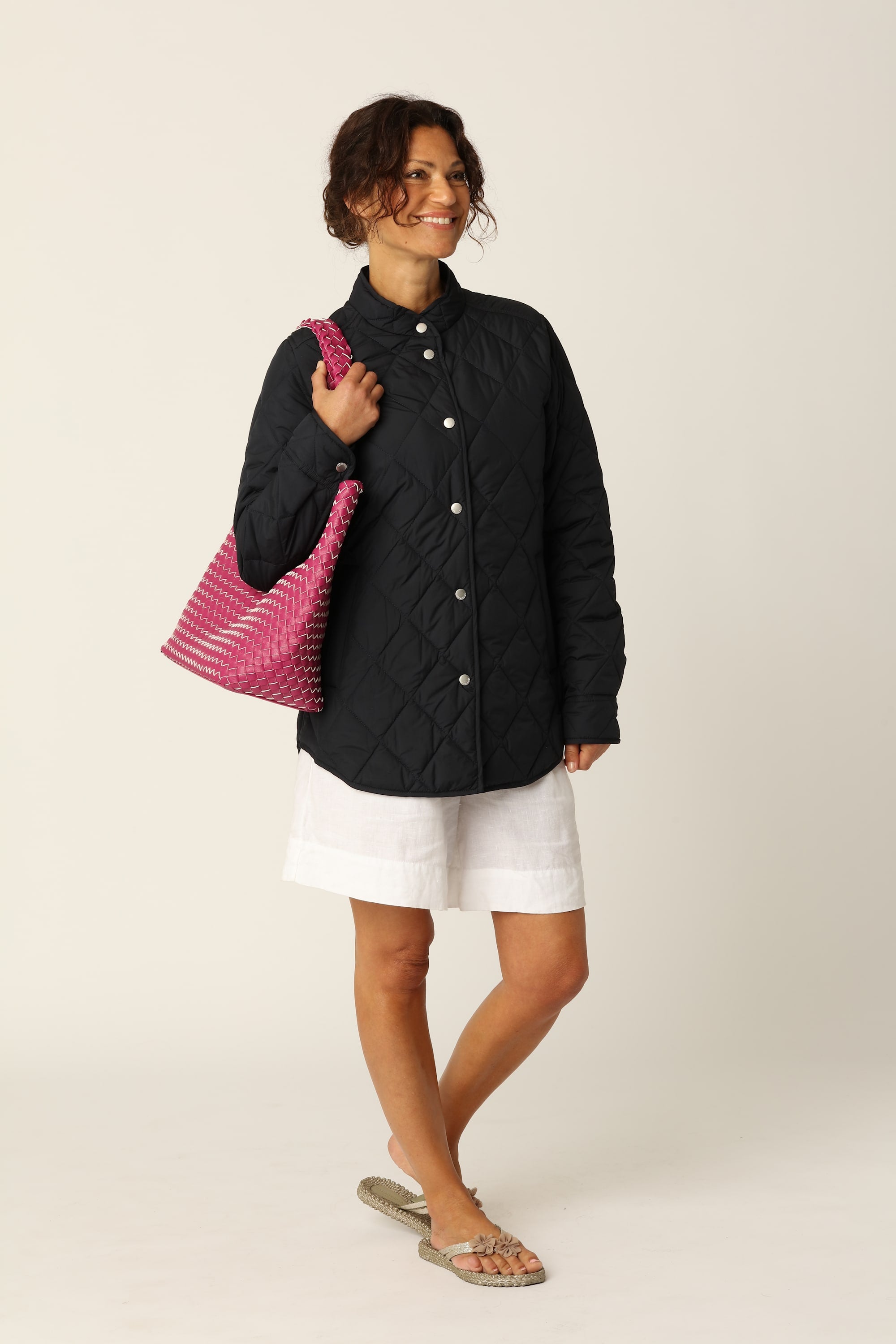 Tote Bag Flettet - Magenta Haze Magenta Haze Metallic