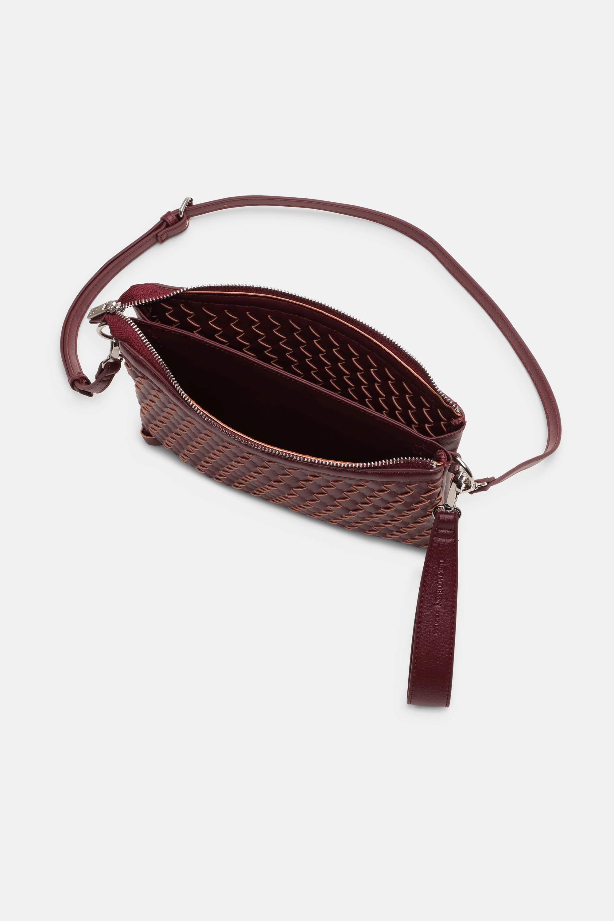 Crossbody Taske - Maroon Banner