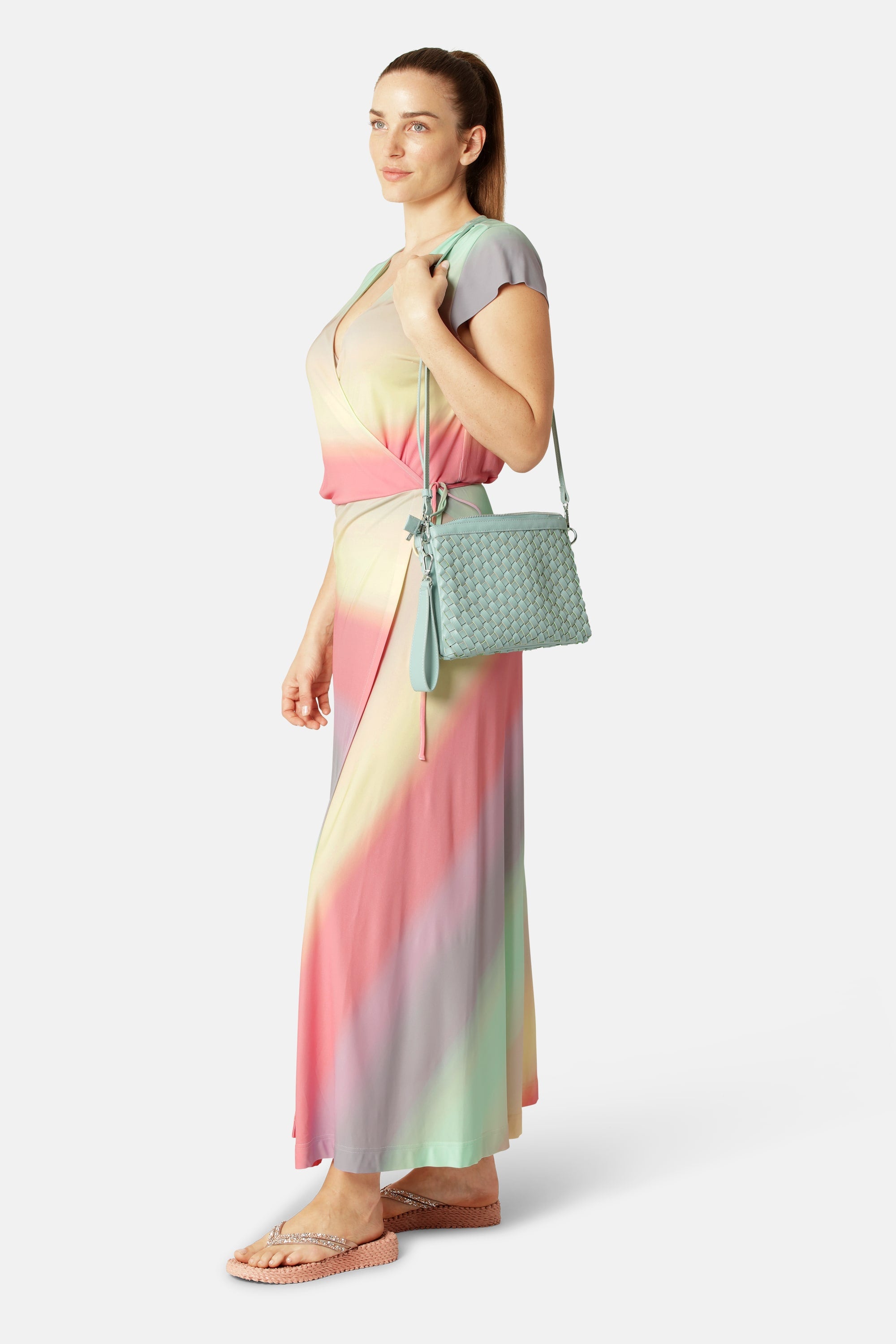 Crossbody Taske - Beach Glass