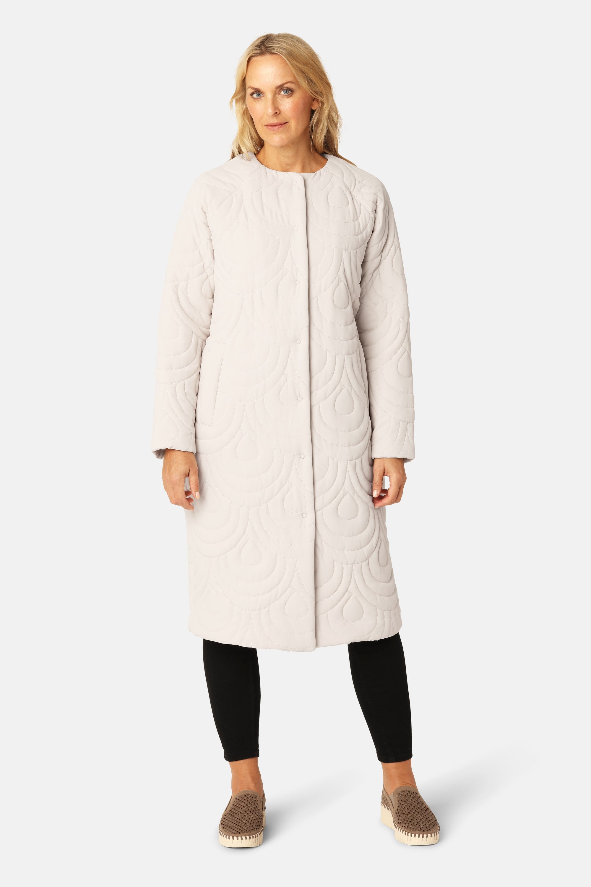 Long Quilted Jacket - Kit