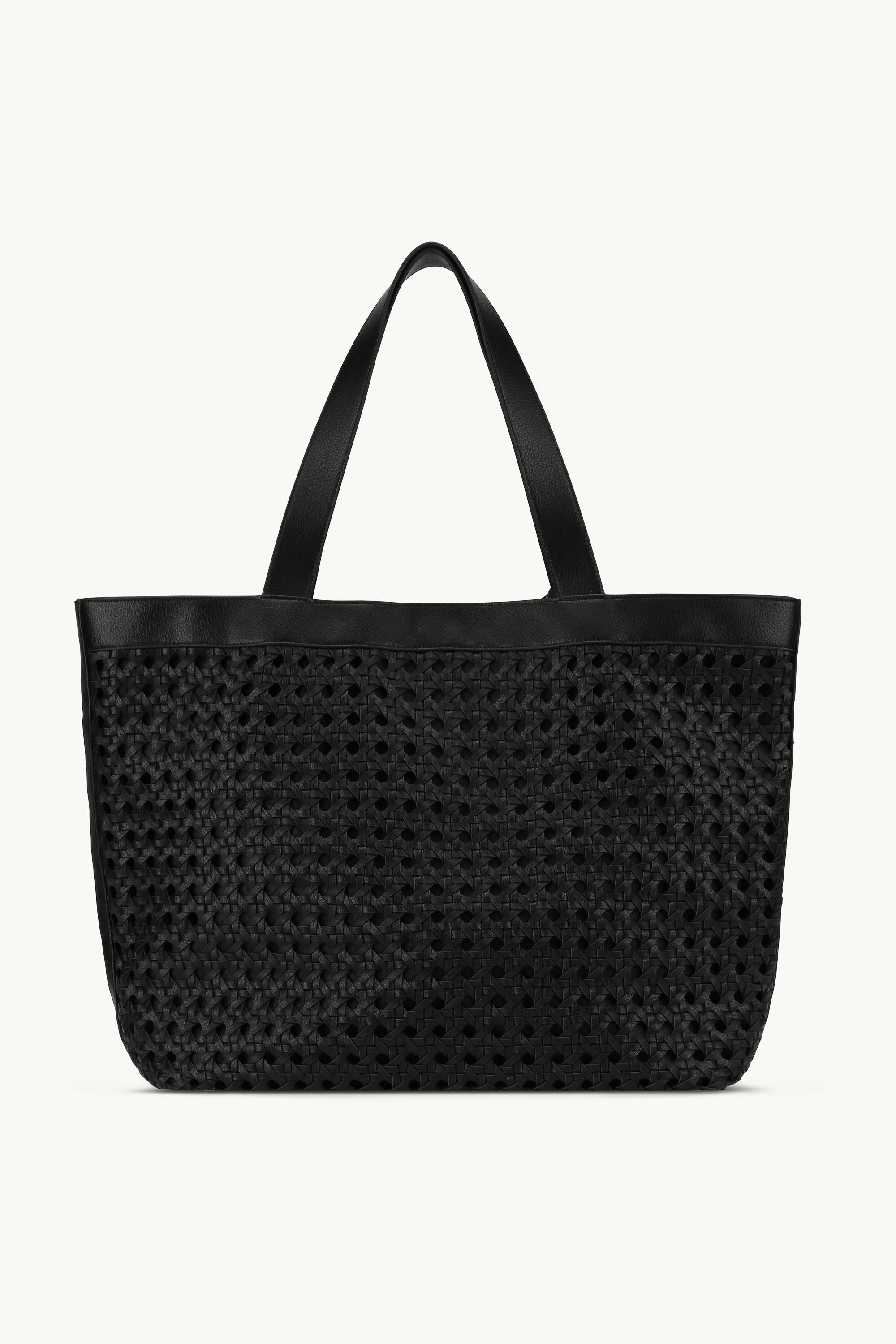 Stor Strandtaske - Black Black
