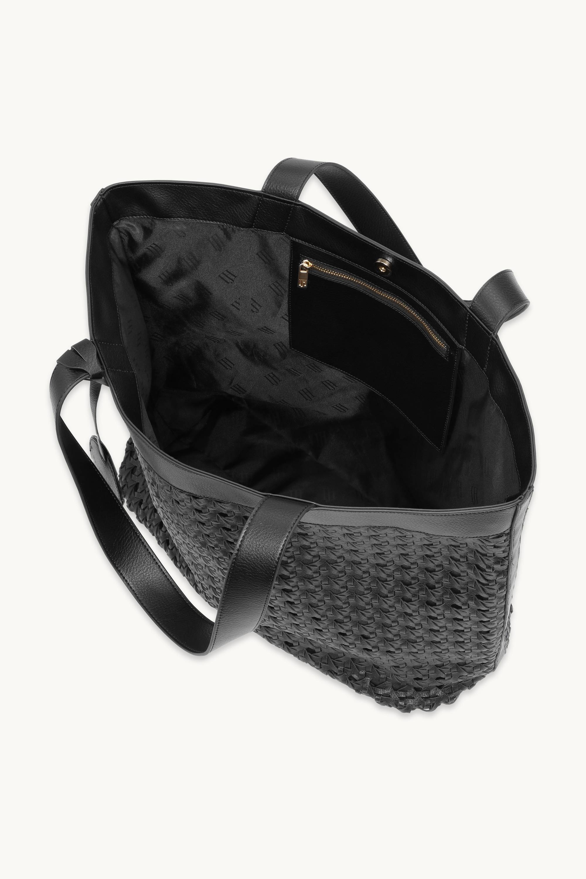 Stor Strandtaske - Black Black