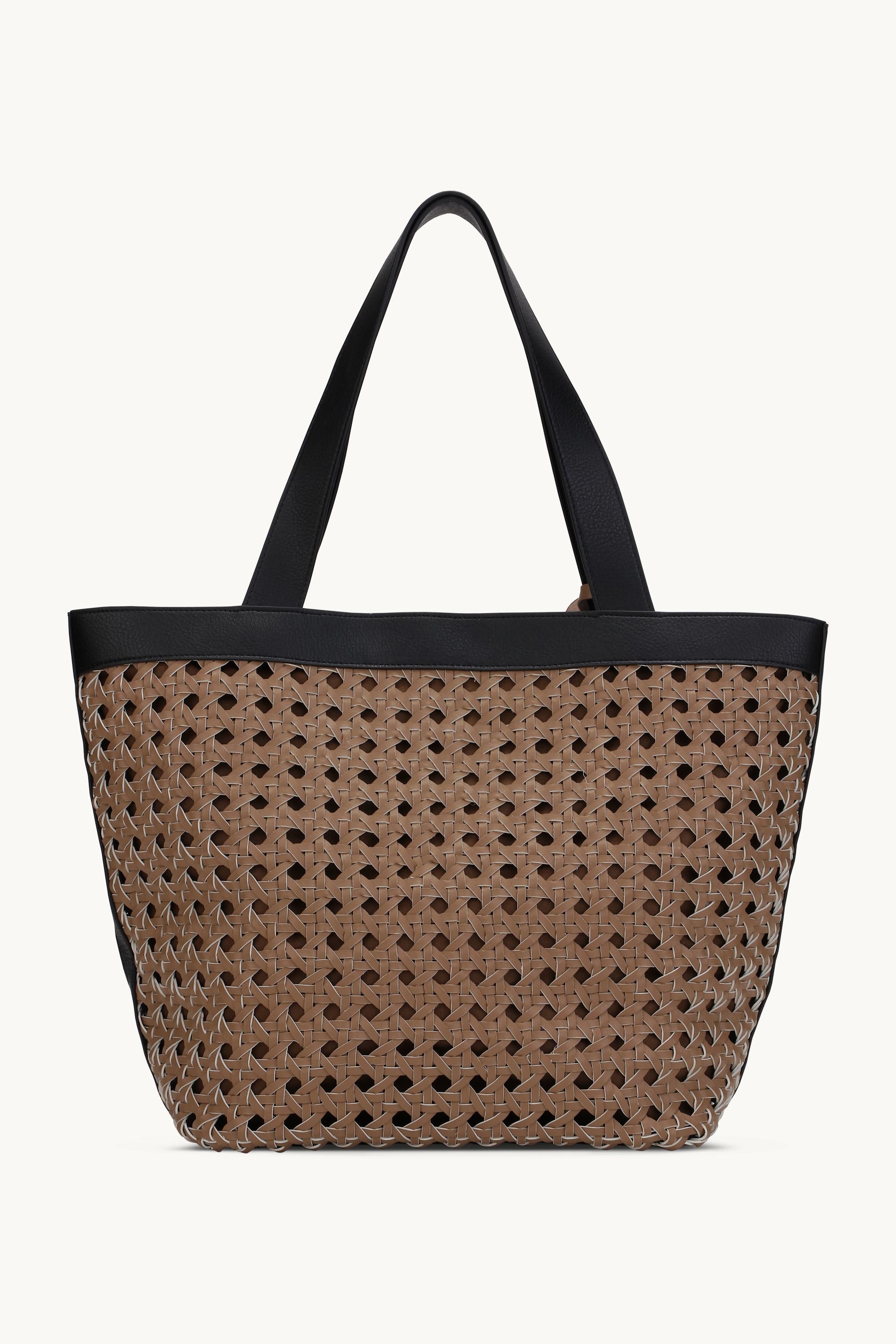 Strandtaske - Mocca Black