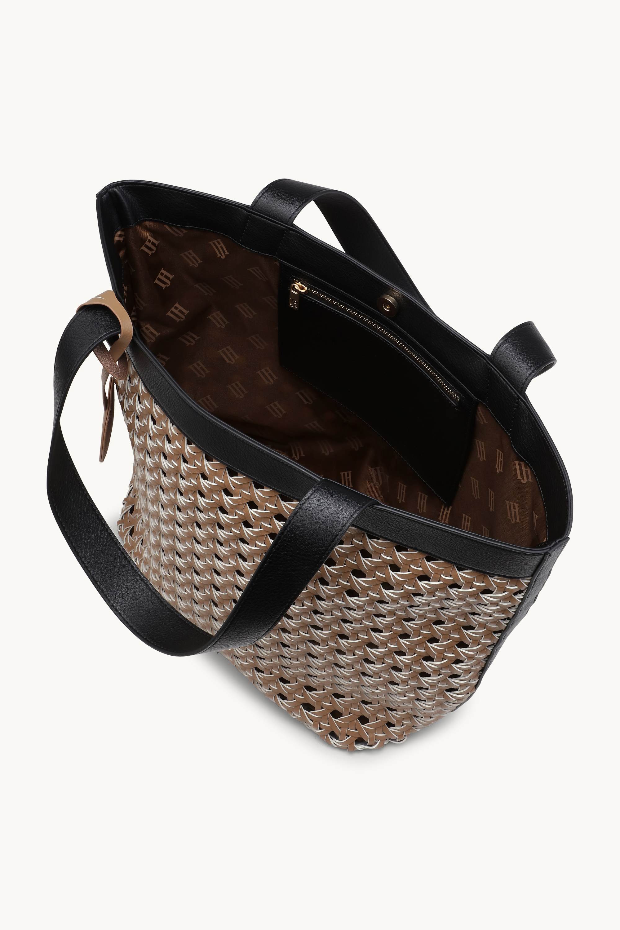 Strandtaske - Mocca Black