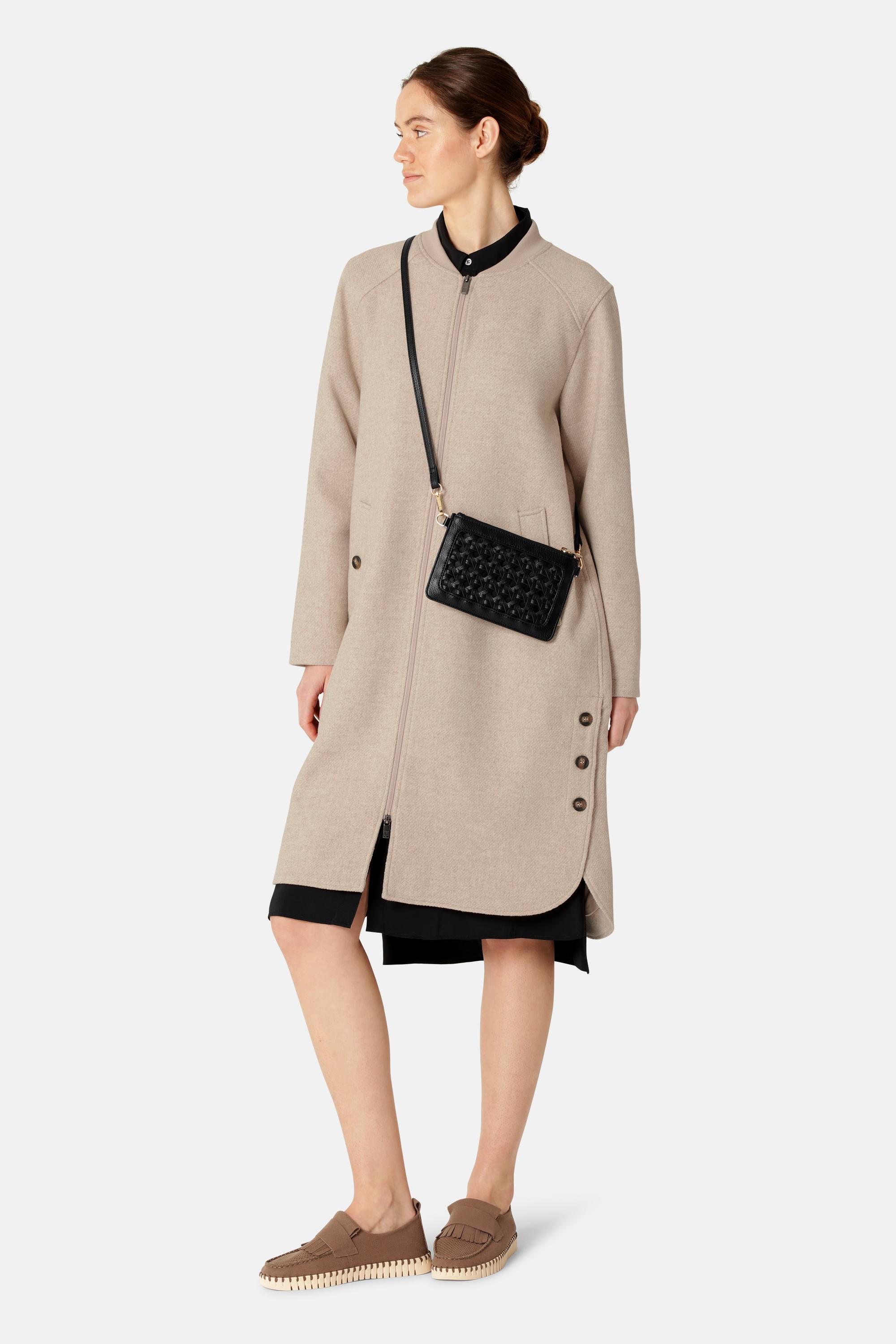 Braided Wallet - Black Black