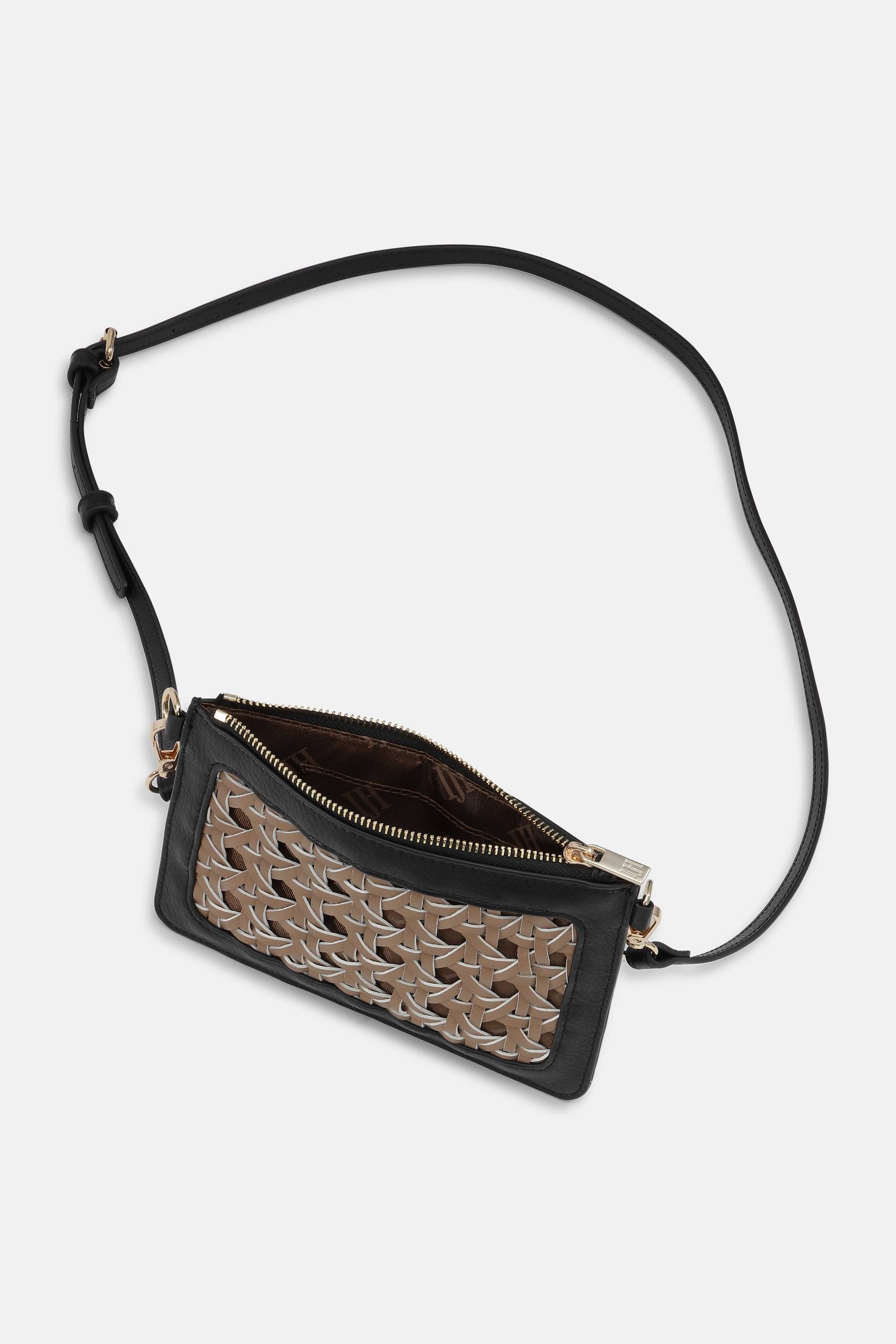 Braided Wallet - Mocca Black