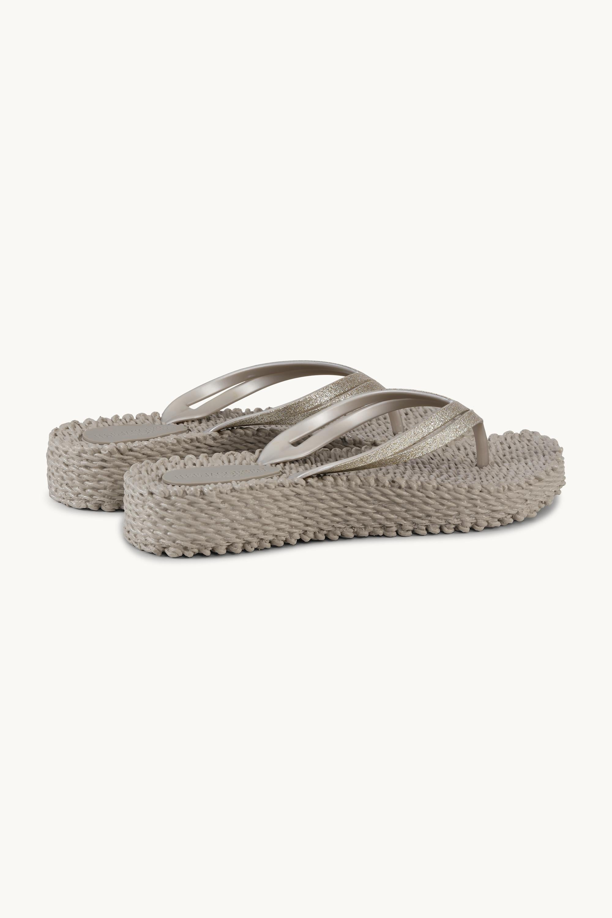 Platform Klipklapper Glitter - Atmosphere