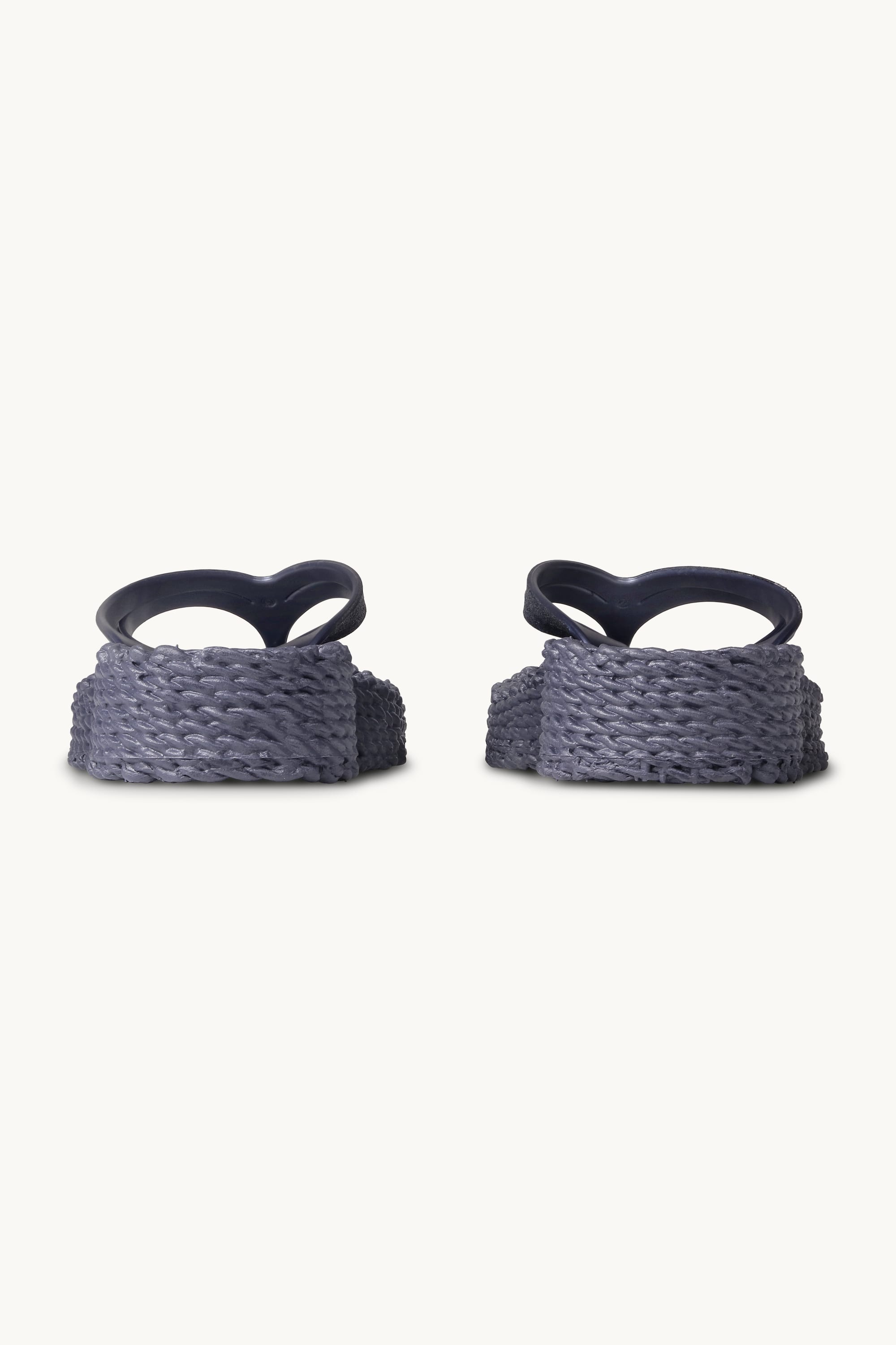 Platform Klipklapper Glitter - Ombre Blue