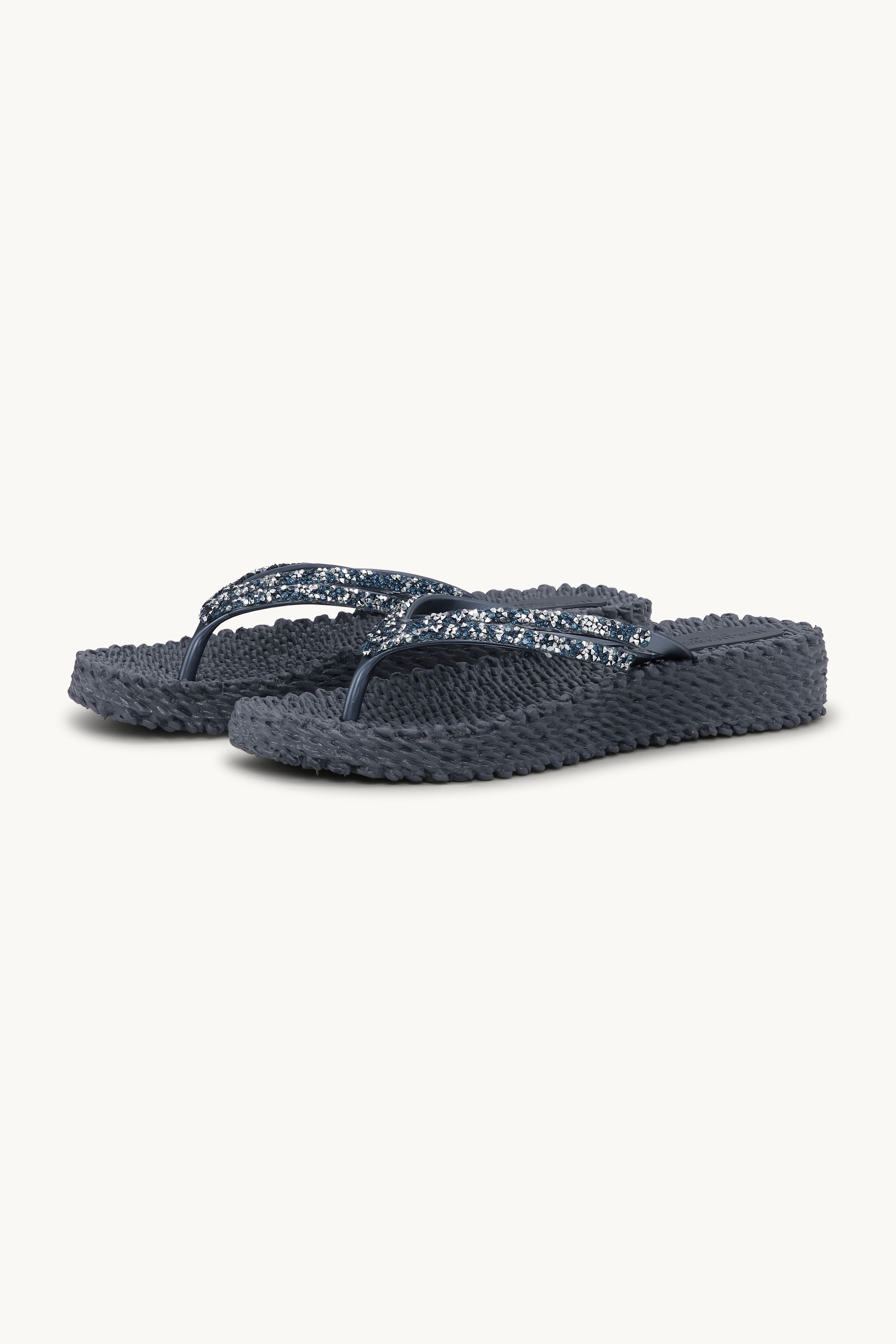 Platform Klipklapper Glimmersten - Ombre Blue