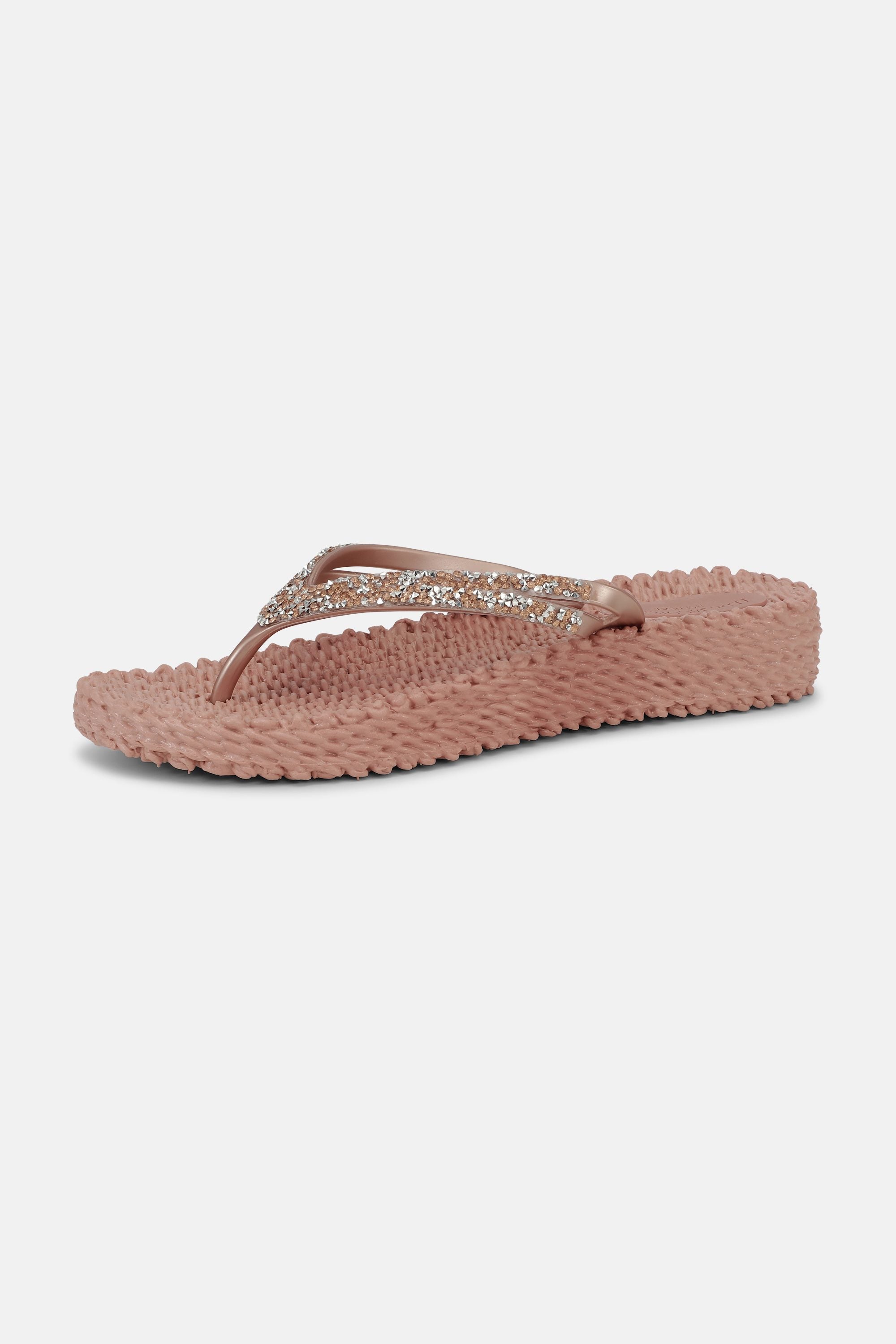 Platform Klipklapper Glimmersten - Misty Rose
