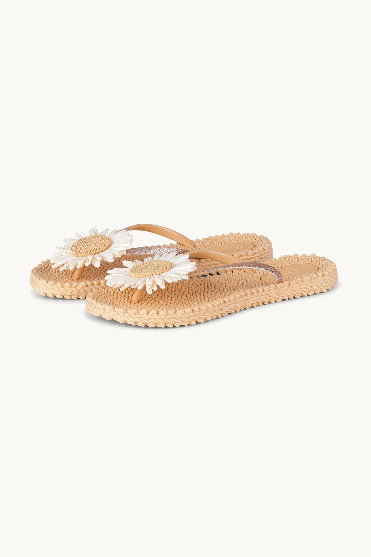 Klipklapper Blomst - Beige