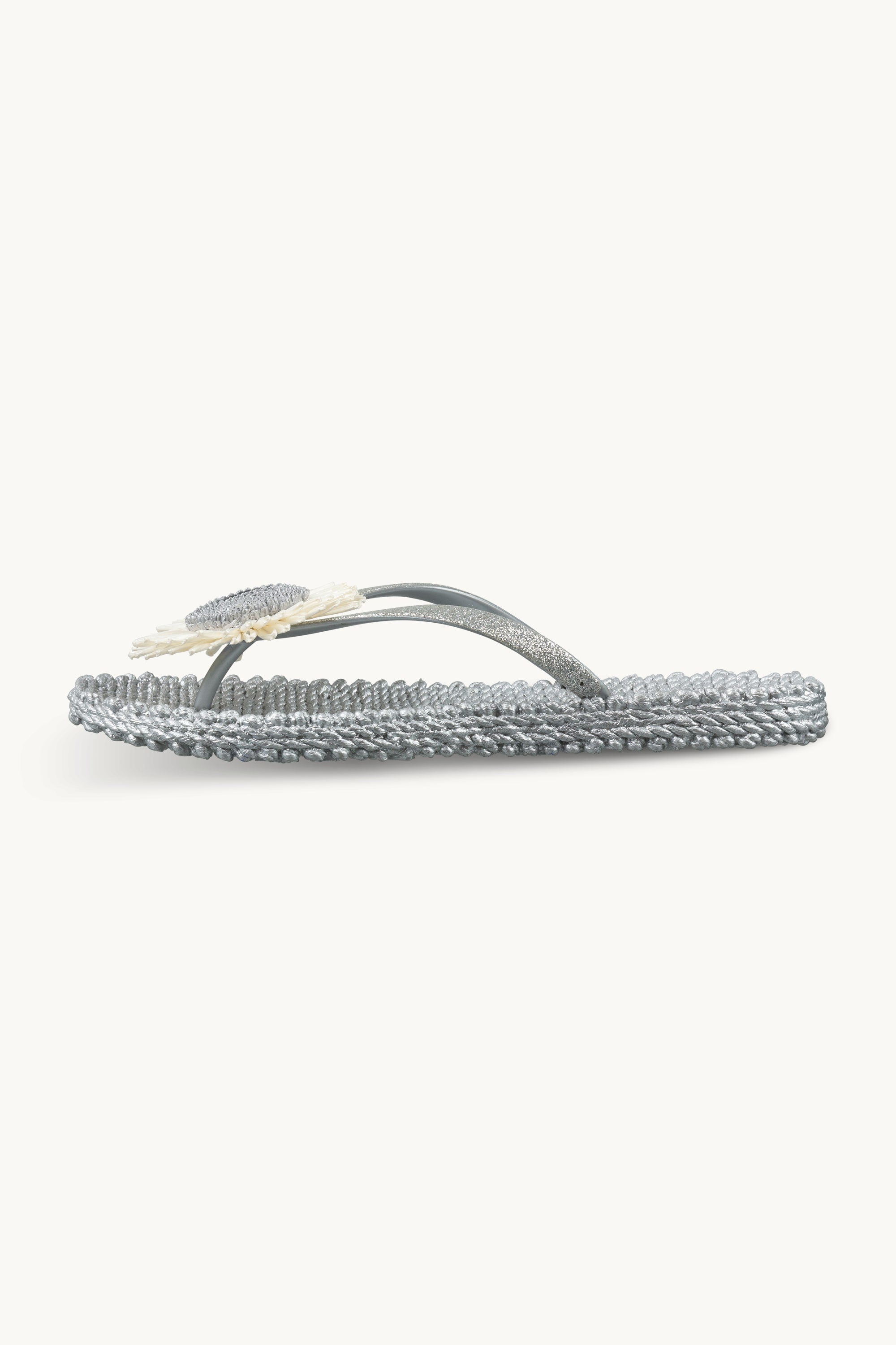 Klipklapper Blomst - Silver