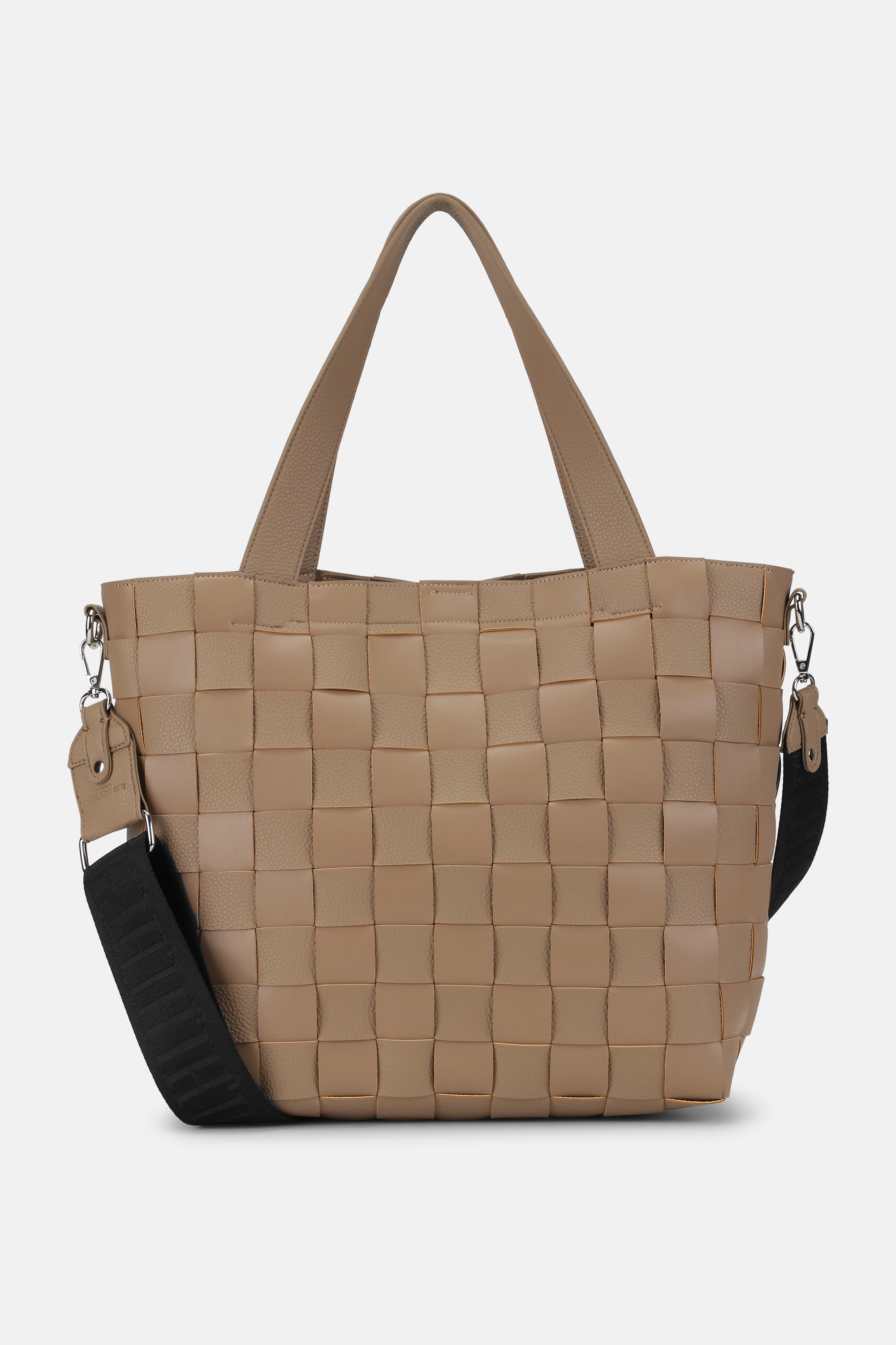 Crossbody Shopper Taske - Greige