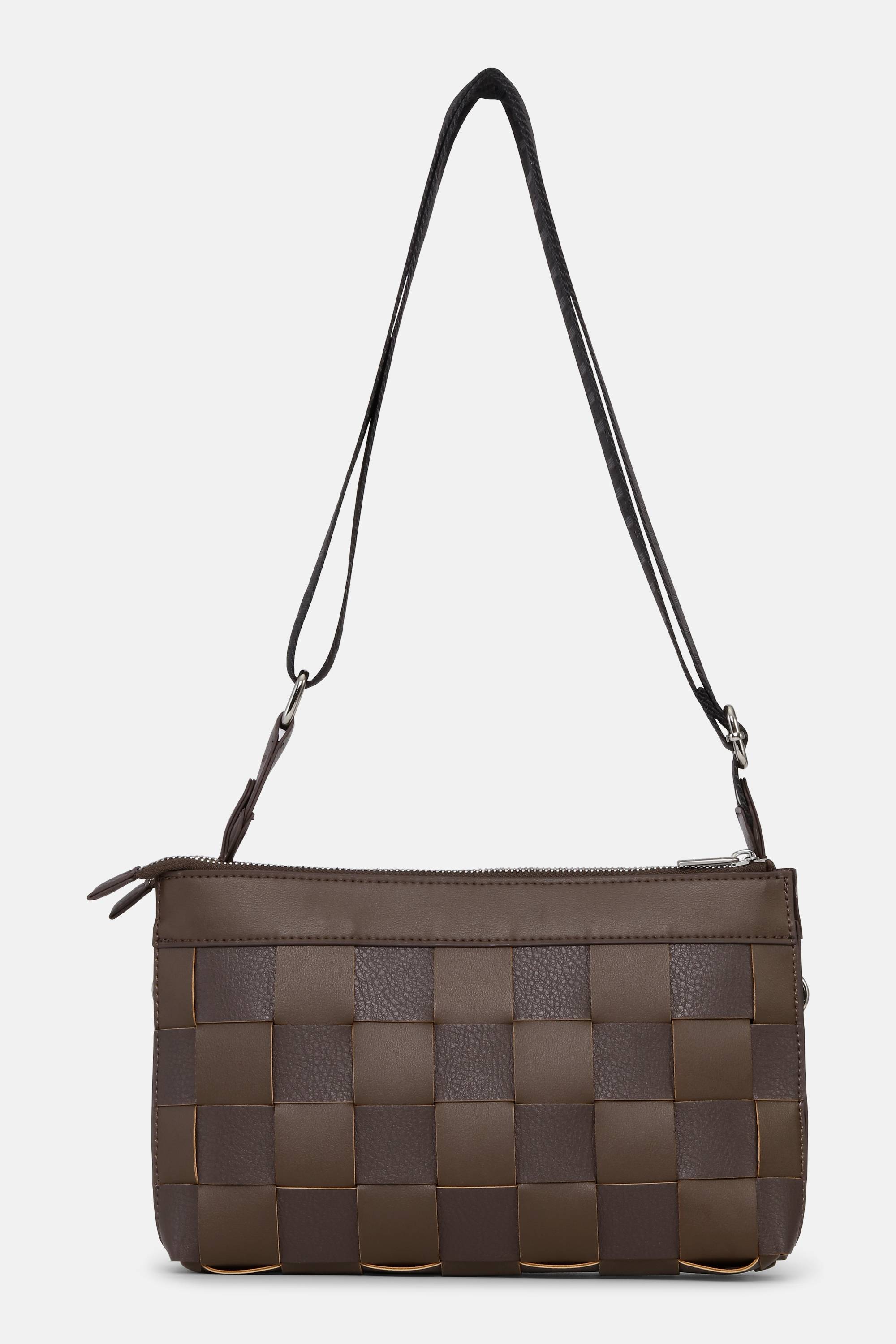 Braided Cross-Body - Chocolate Brown