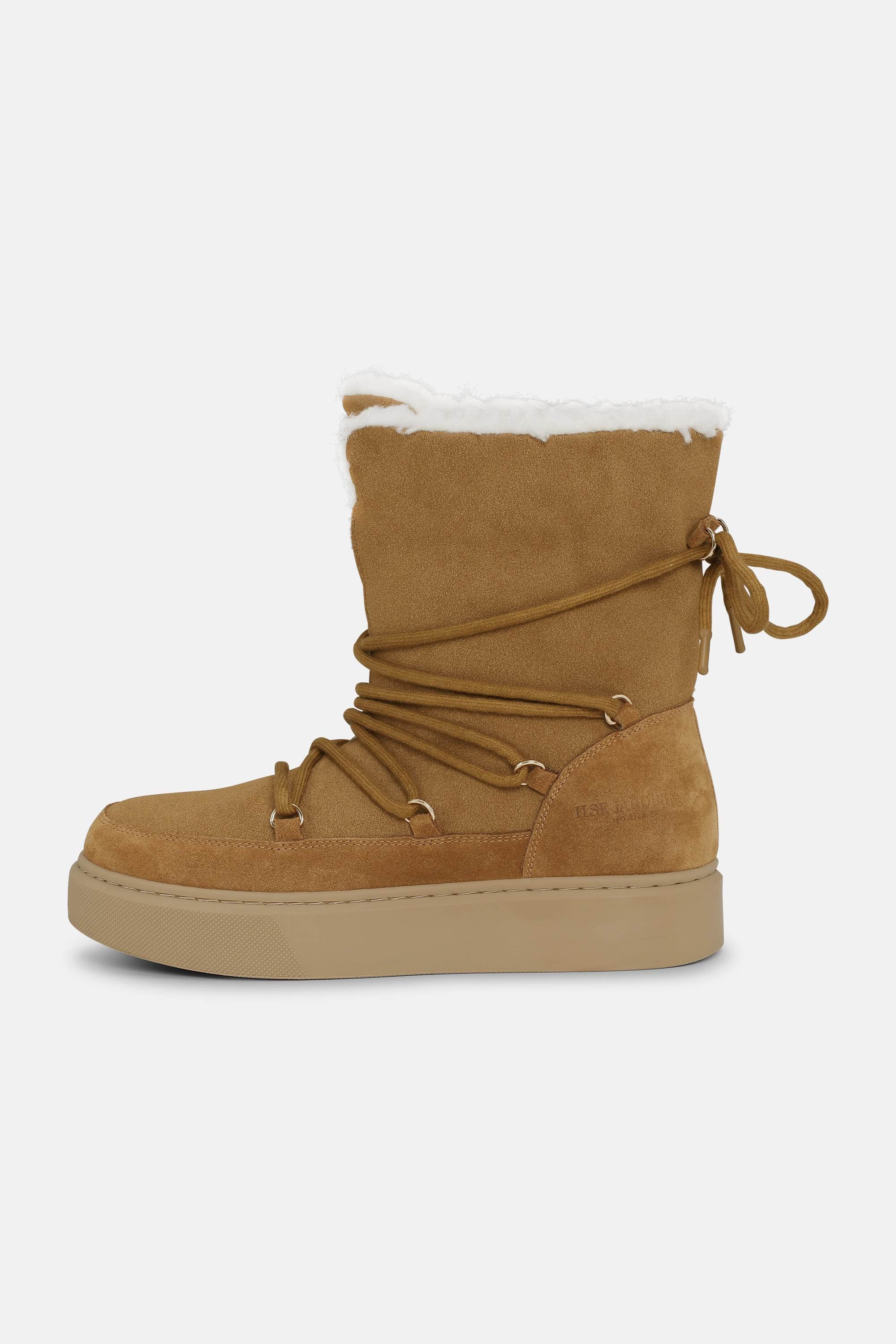 Warm Winter Low Boot - Cashew Natural