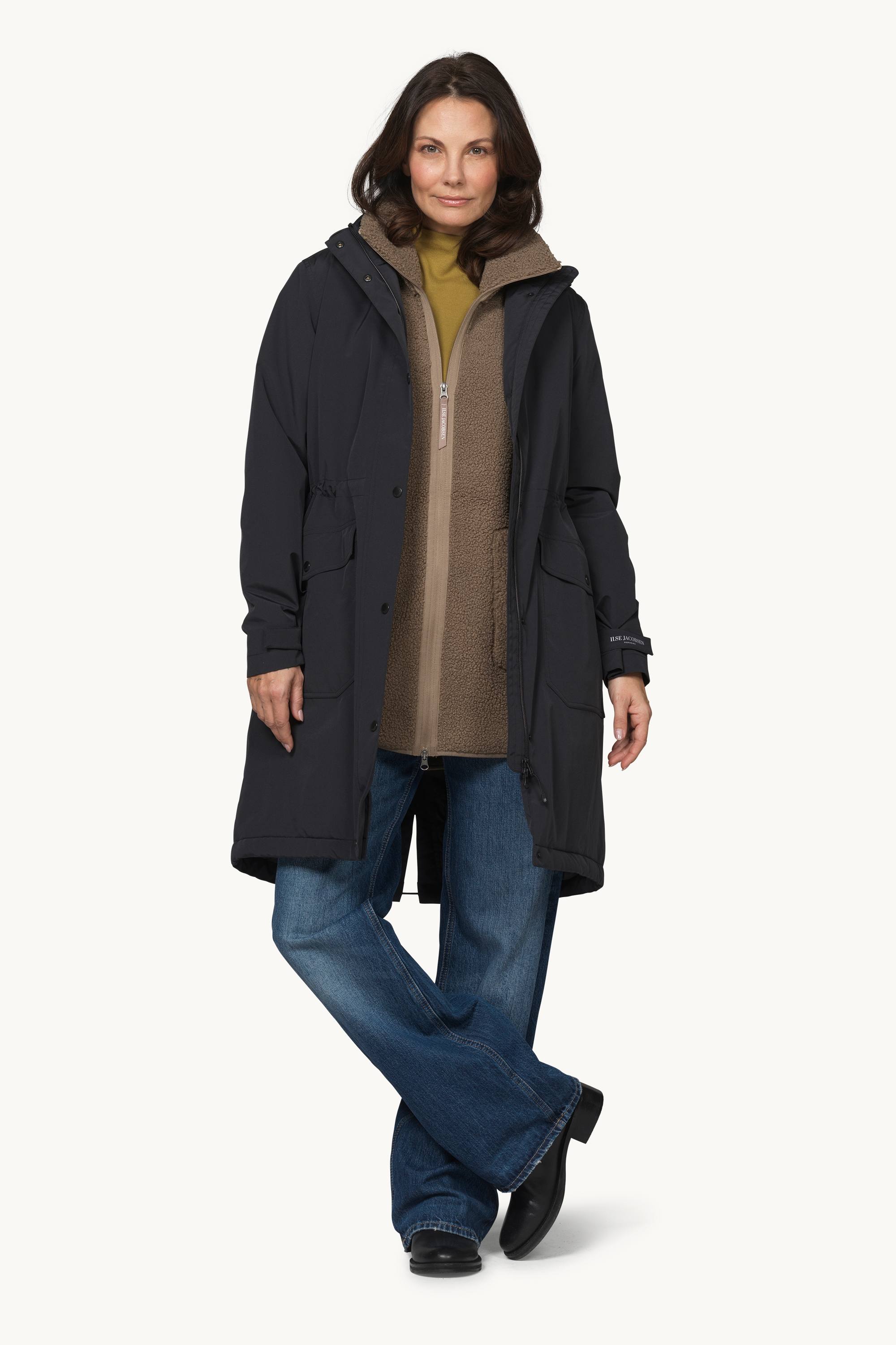 Softshell Regnfrakke - Black