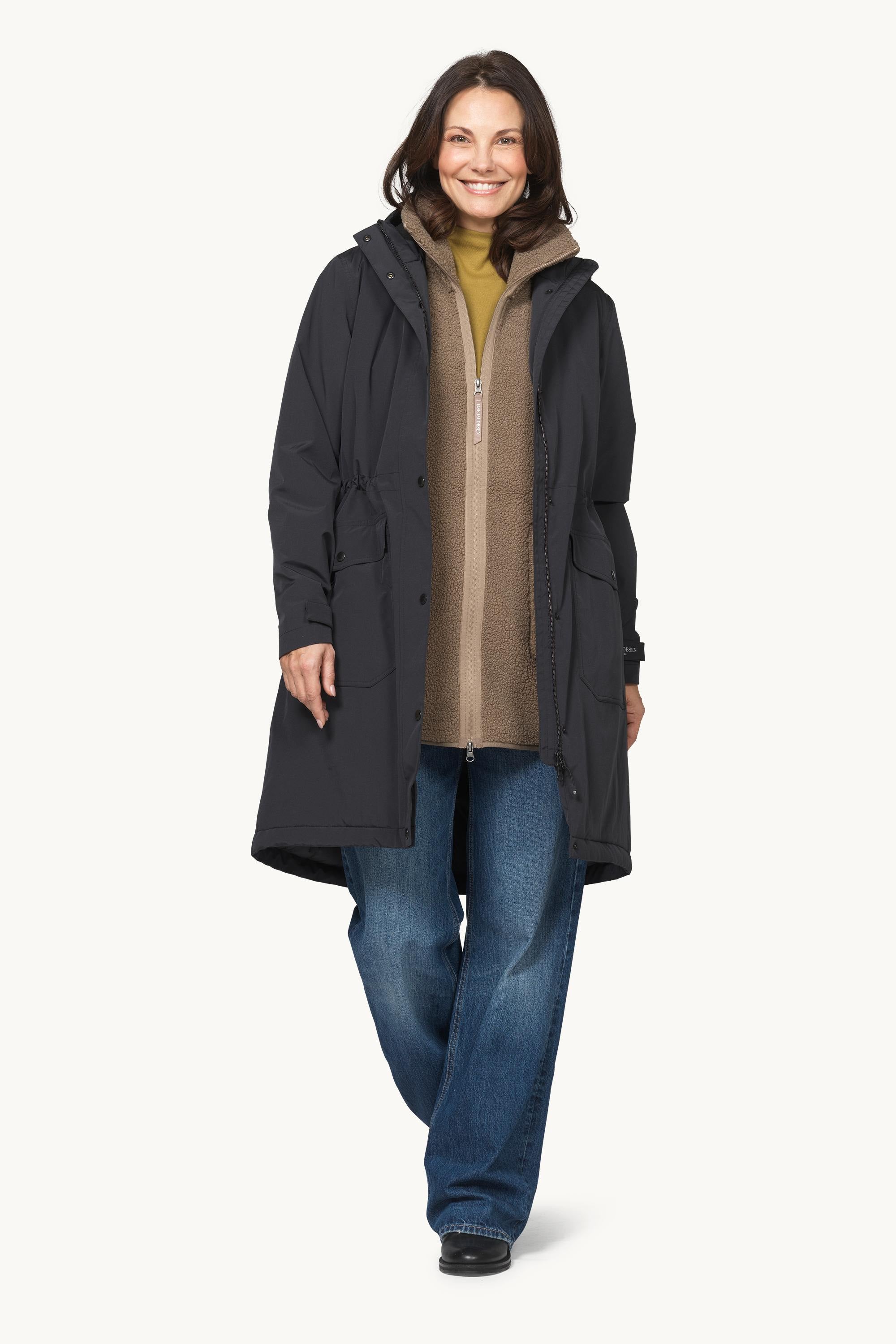 Softshell Regnfrakke - Black