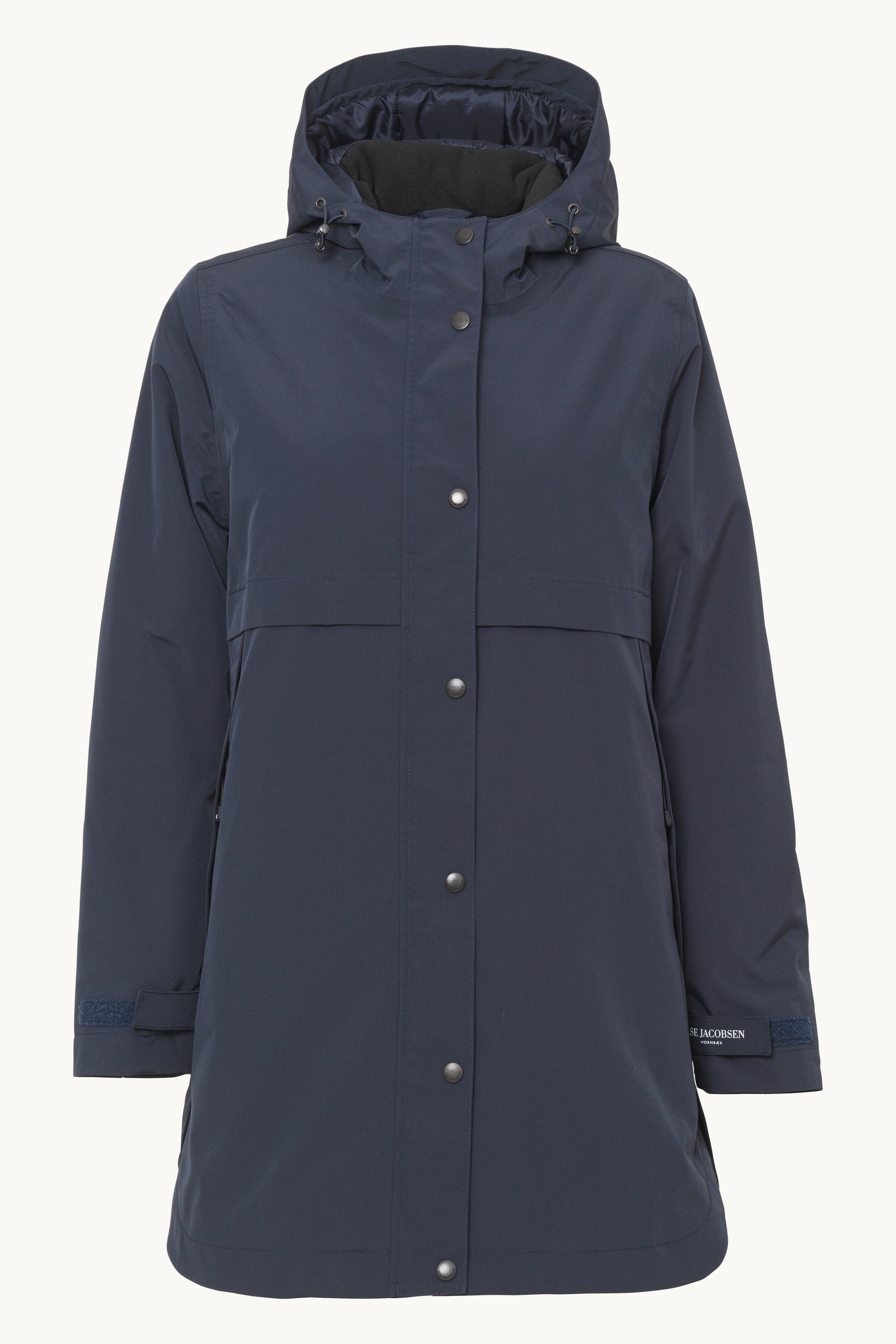Padded Raincoat - Dark Indigo