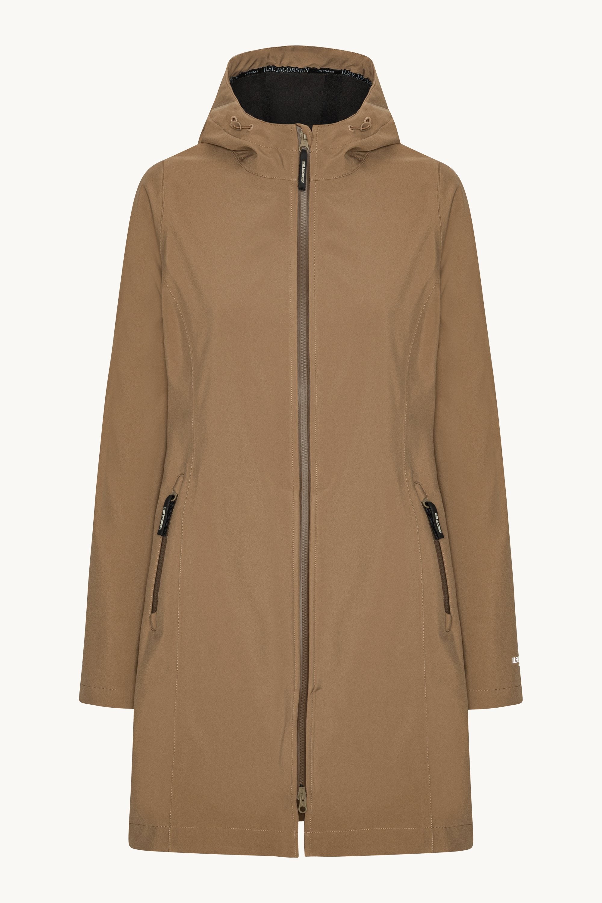 Softshell Regnfrakke - Mocca