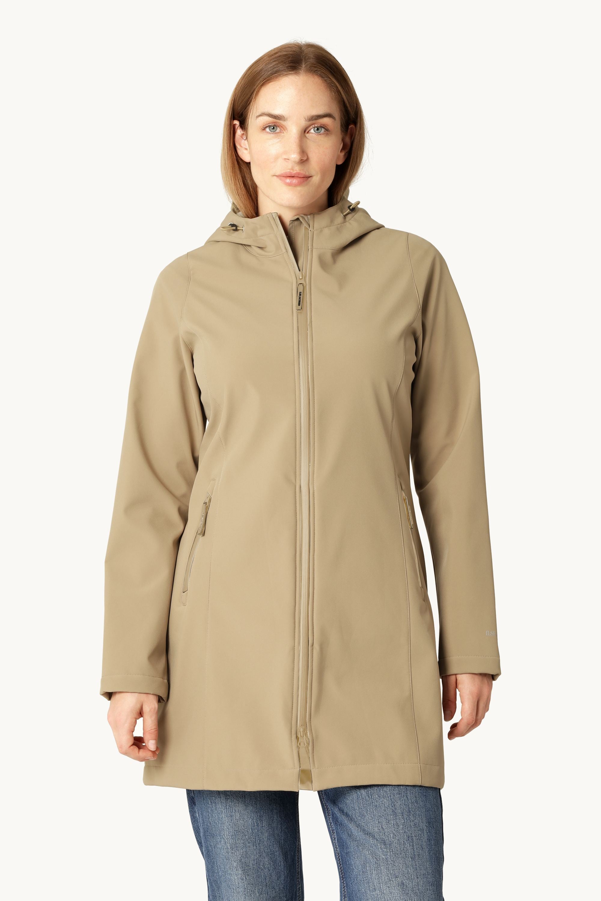 Softshell Regnjakke - Greige