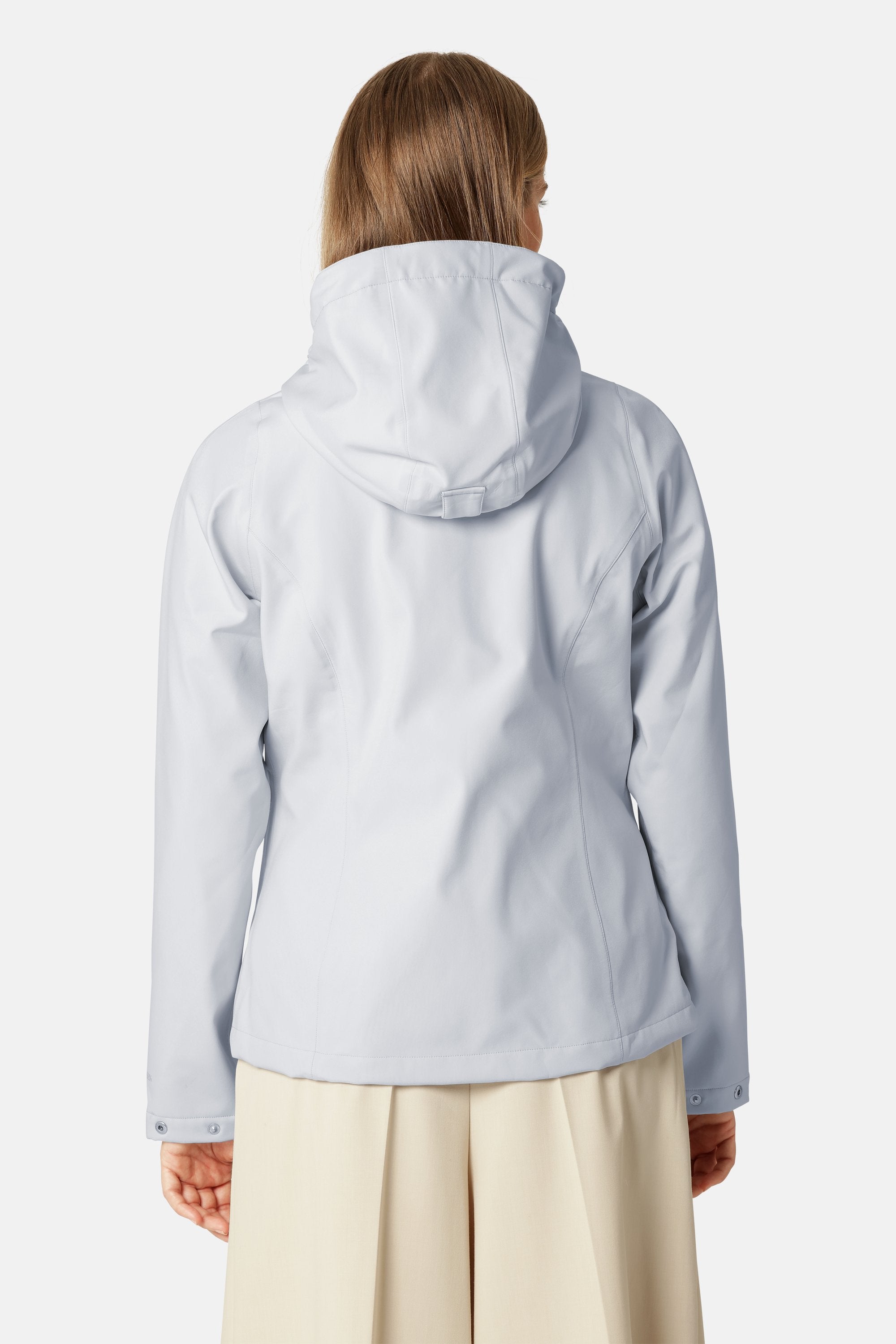 Kort Softshell Regnjakke - Heather