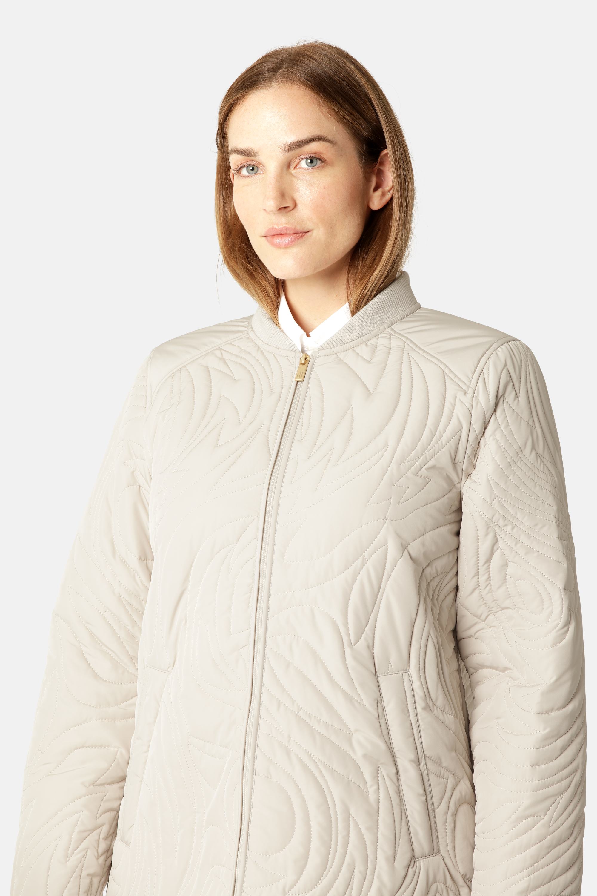 Kort Quiltet Jakke - Kit