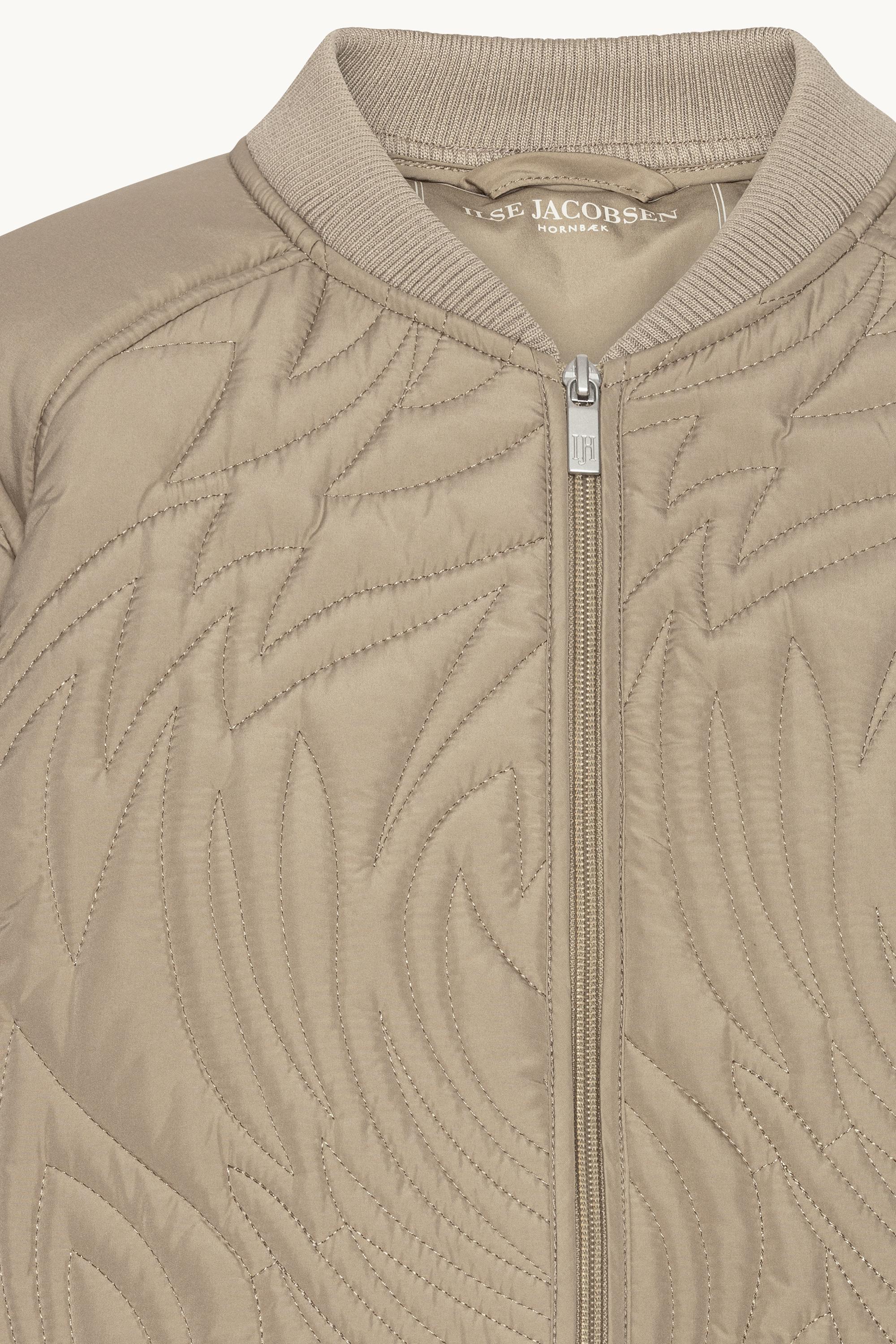 Kort Quiltet Jakke - Coriander