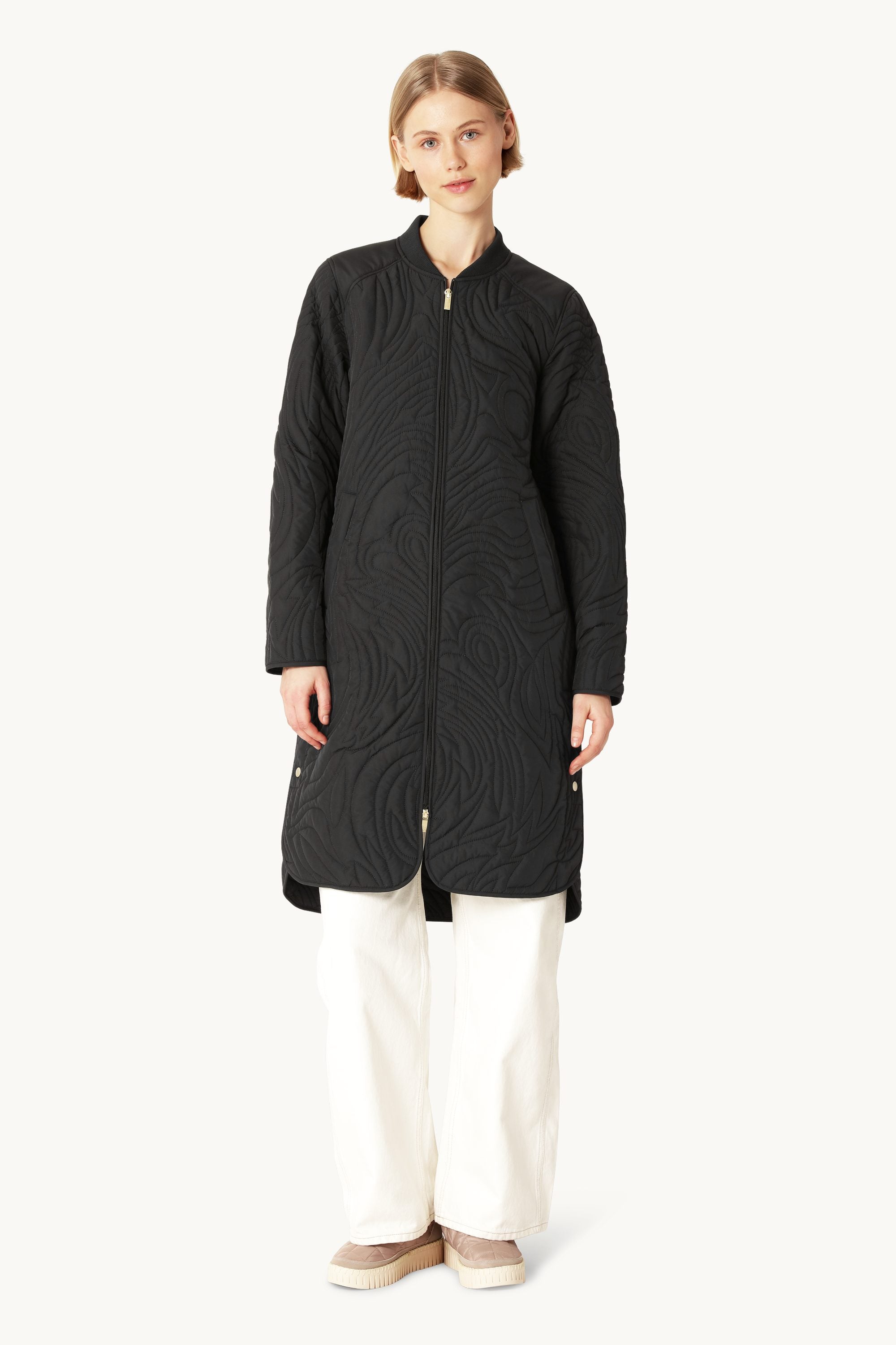 Quiltet Jakke - Black