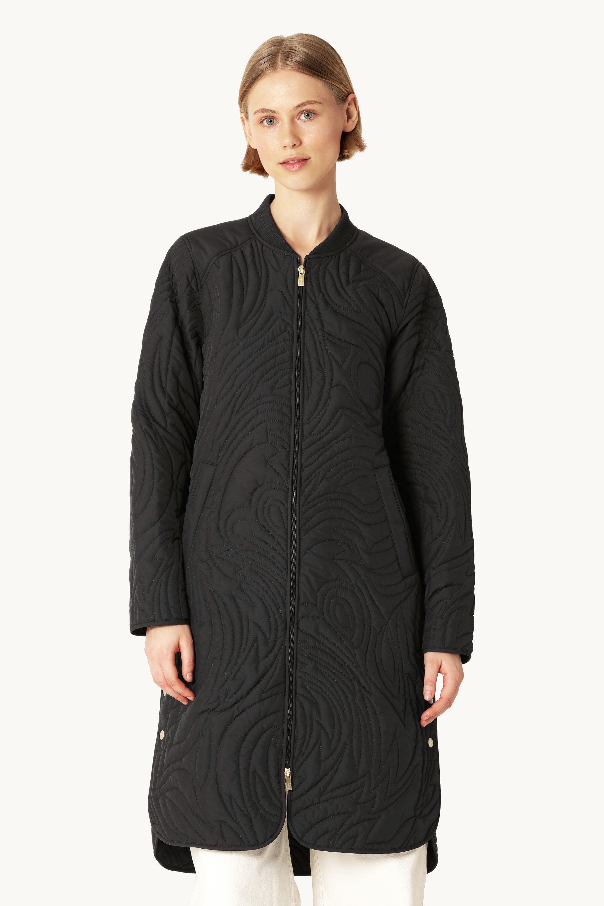 Quiltet Jakke - Black