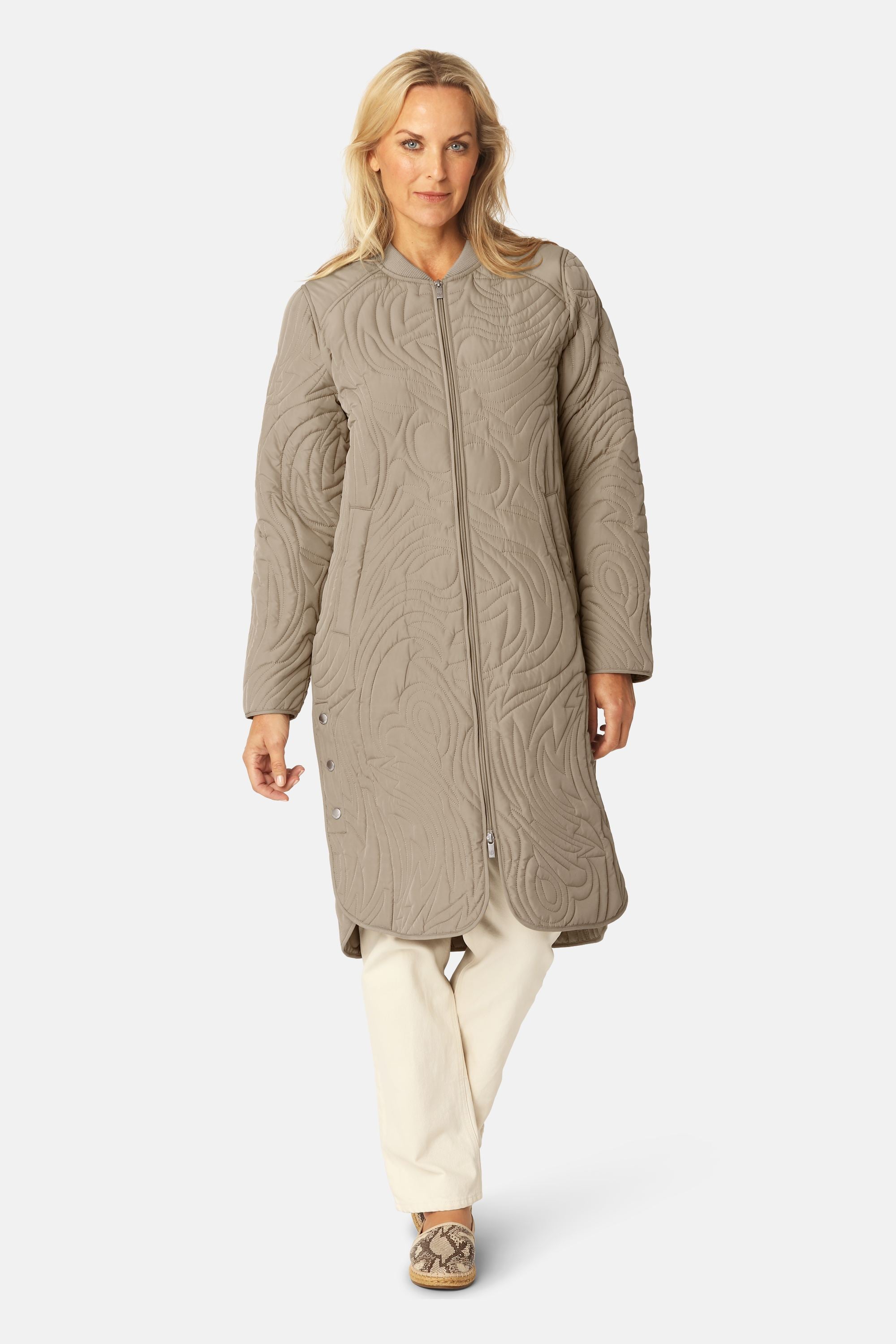 Quiltet Jakke - Coriander