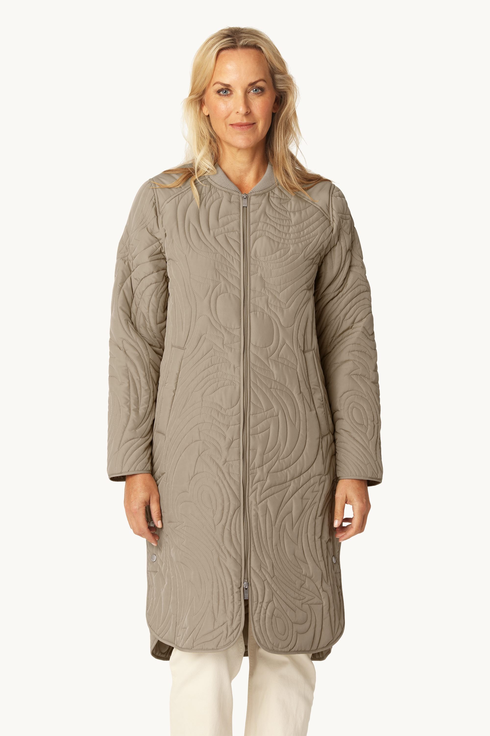 Quiltet Jakke - Coriander