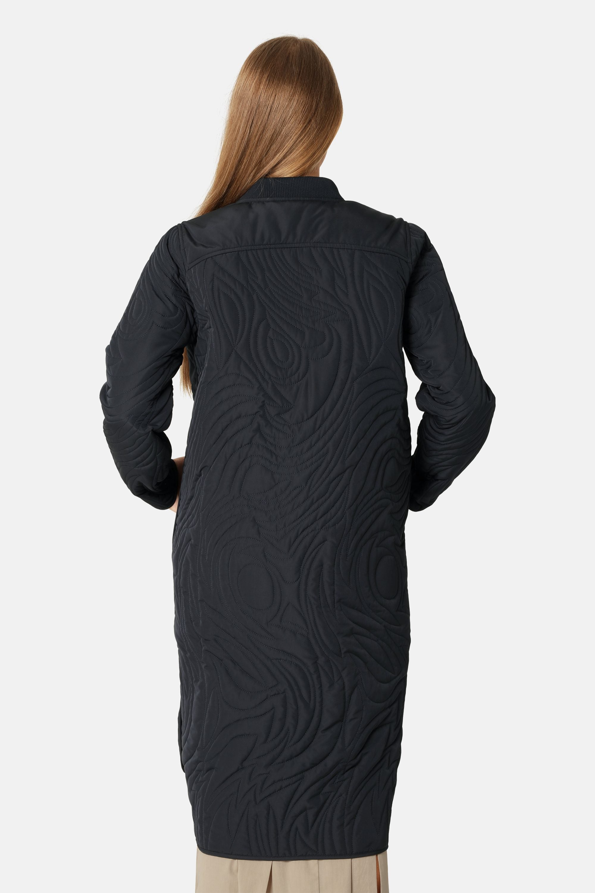 Quiltet Jakke - Dark Indigo