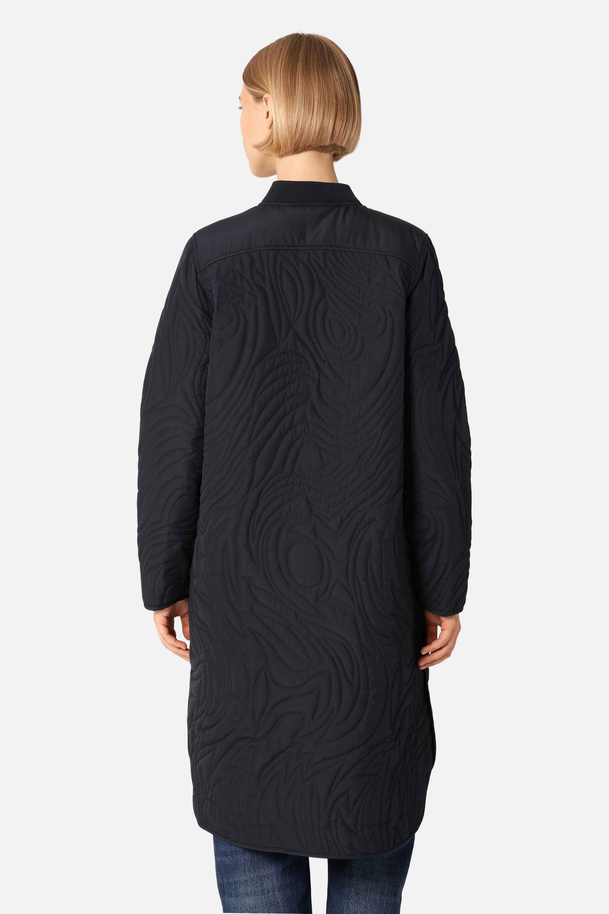 Quiltet Jakke - Dark Indigo