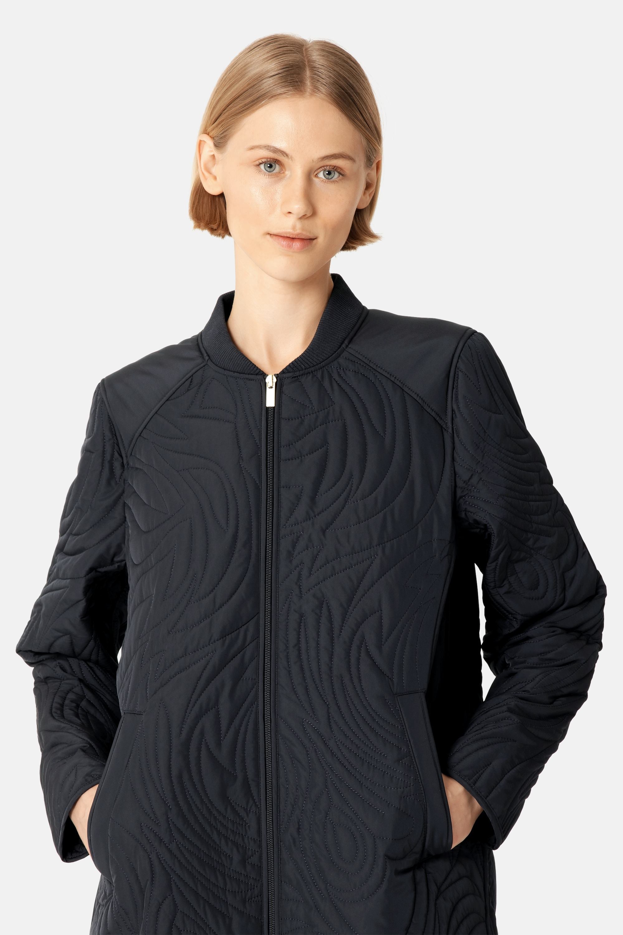 Quiltet Jakke - Dark Indigo