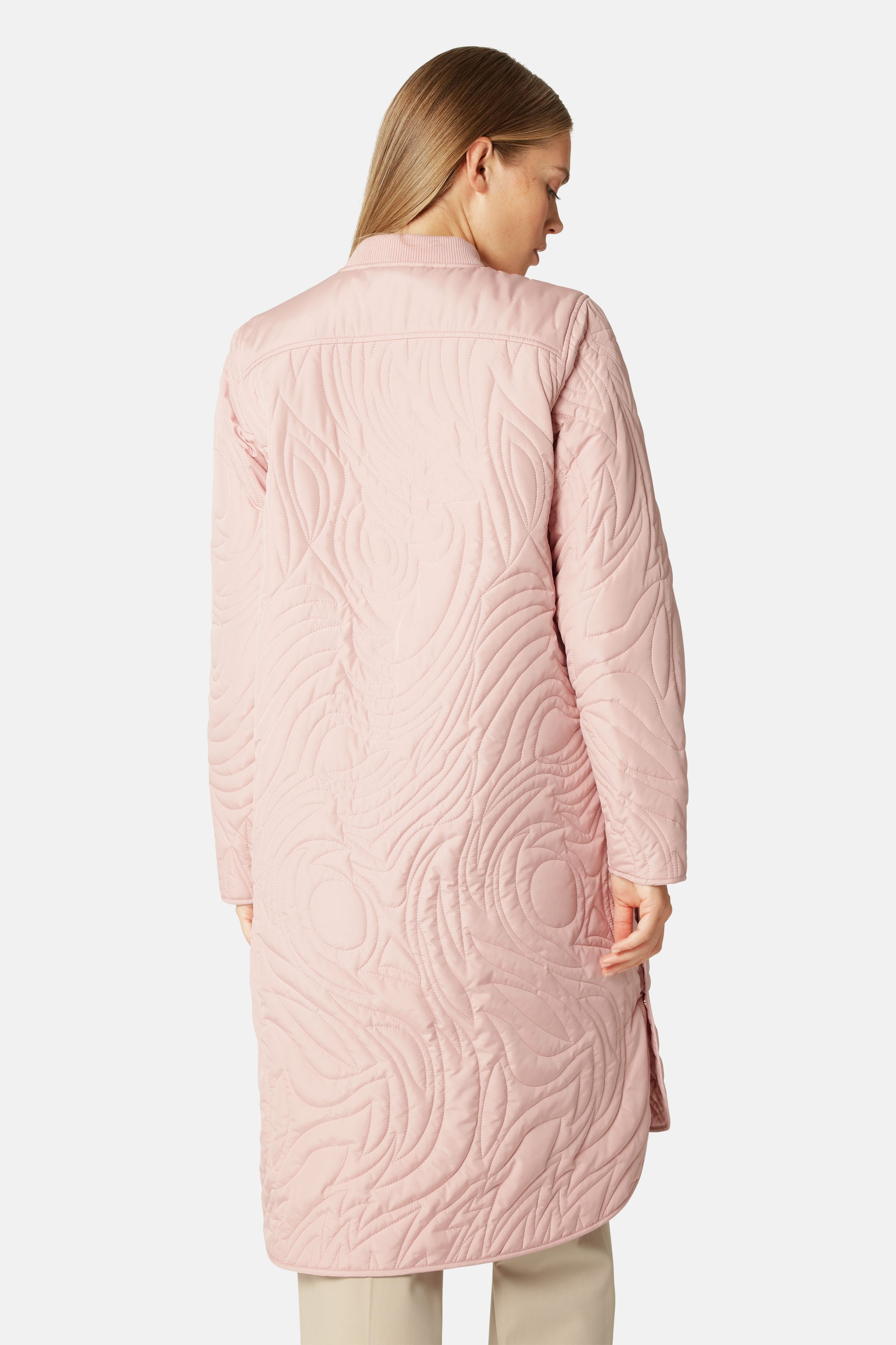 Quiltet Jakke - Peachskin