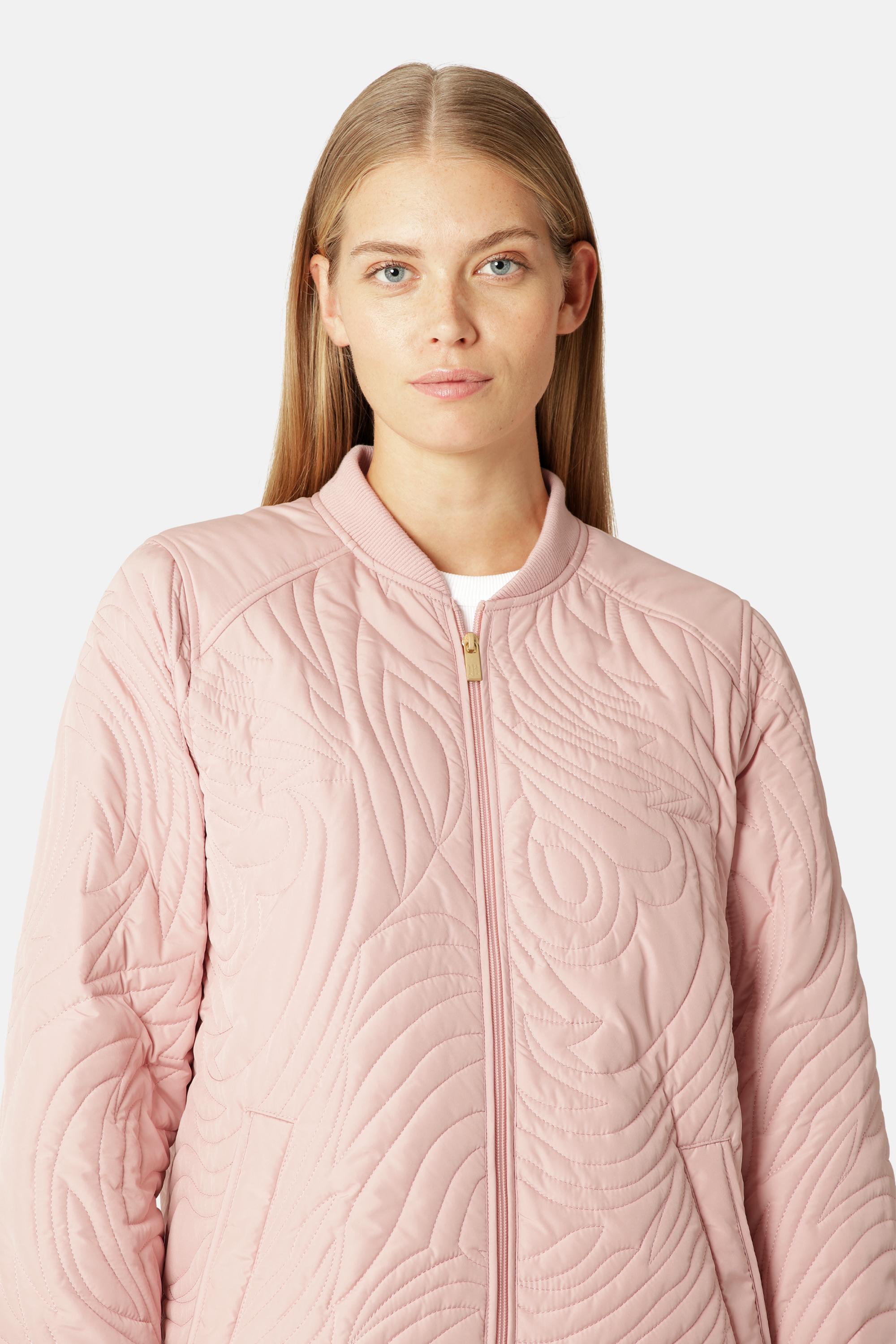 Quiltet Jakke - Peachskin