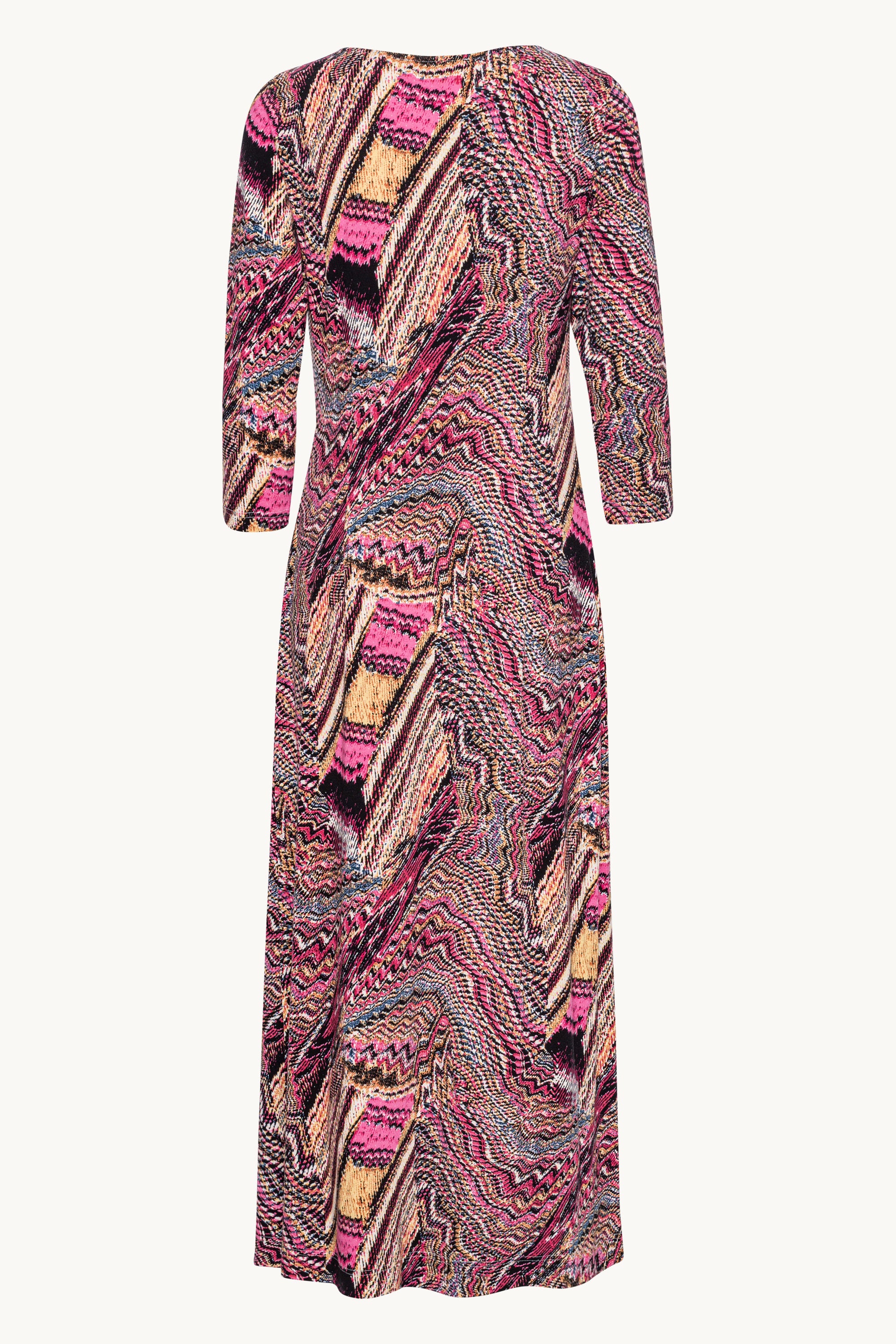 Elisa Seashell Long Dress - Rosy Pink