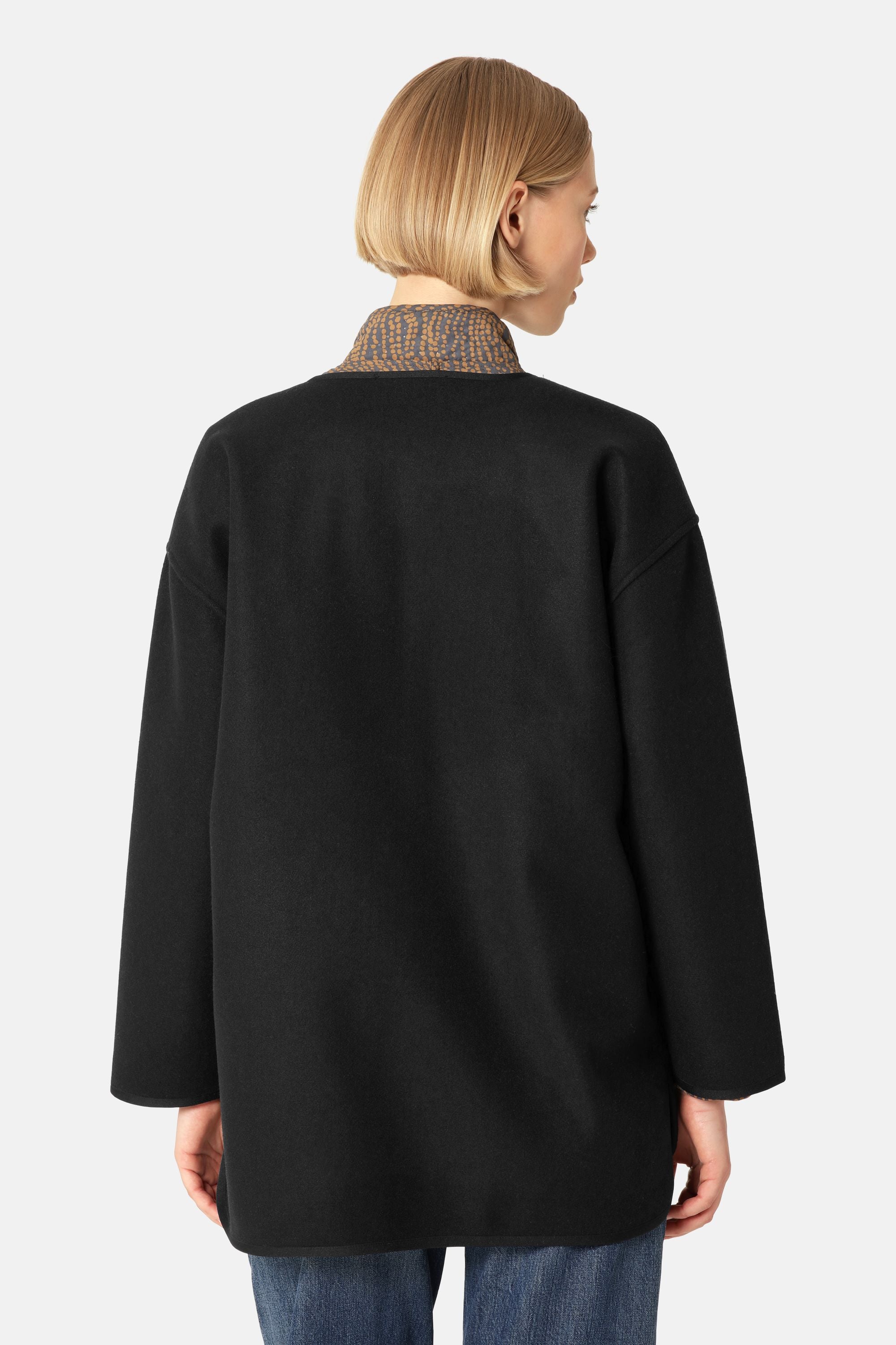 Filtet Casual Jakke - Black