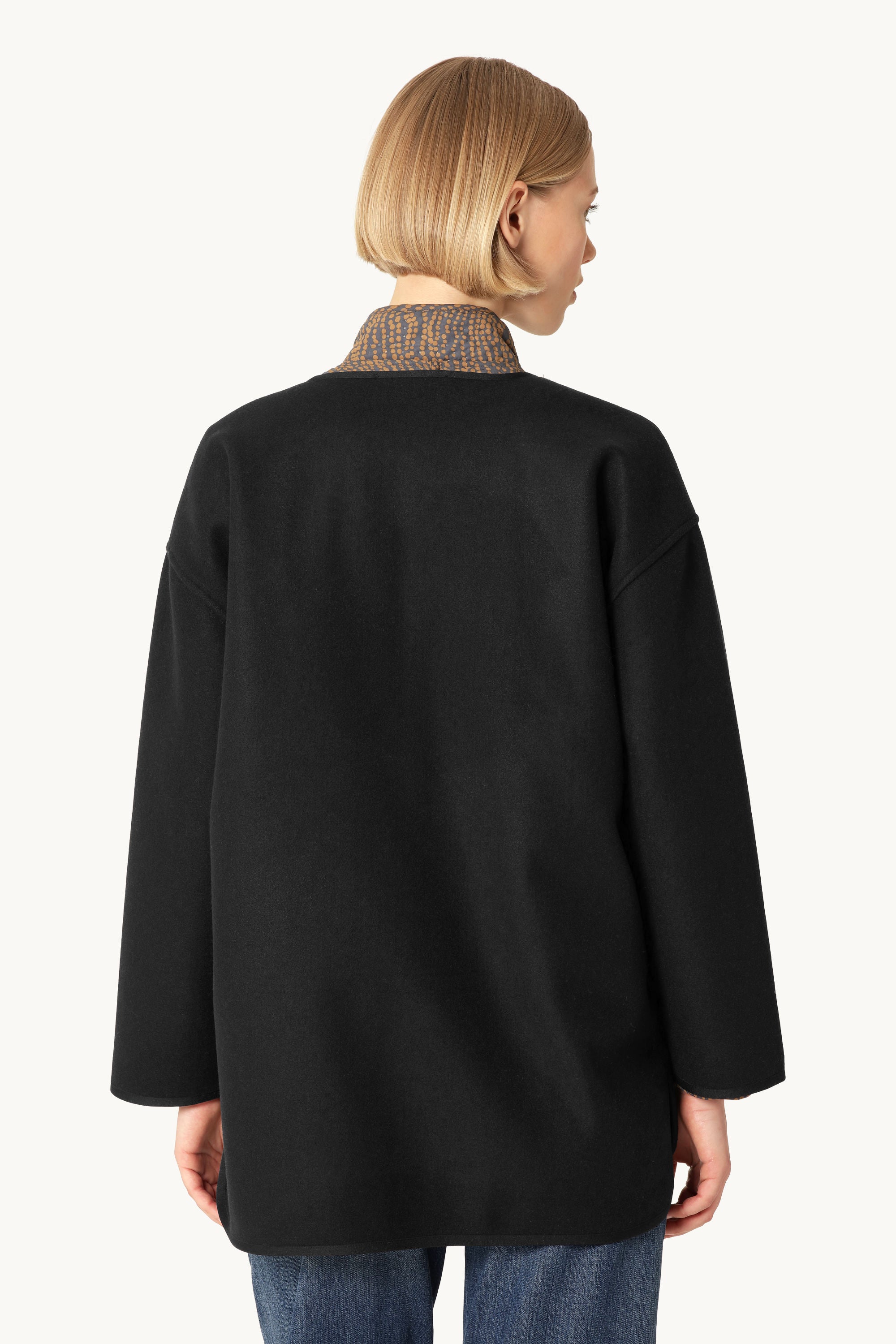 Filtet Casual Jakke - Black