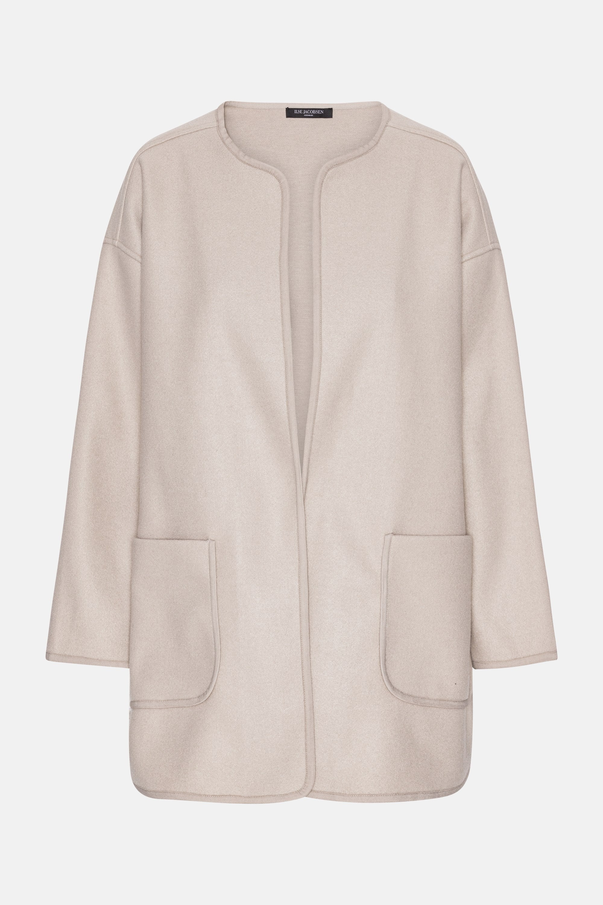 Filtet Casual Jakke - White Pepper