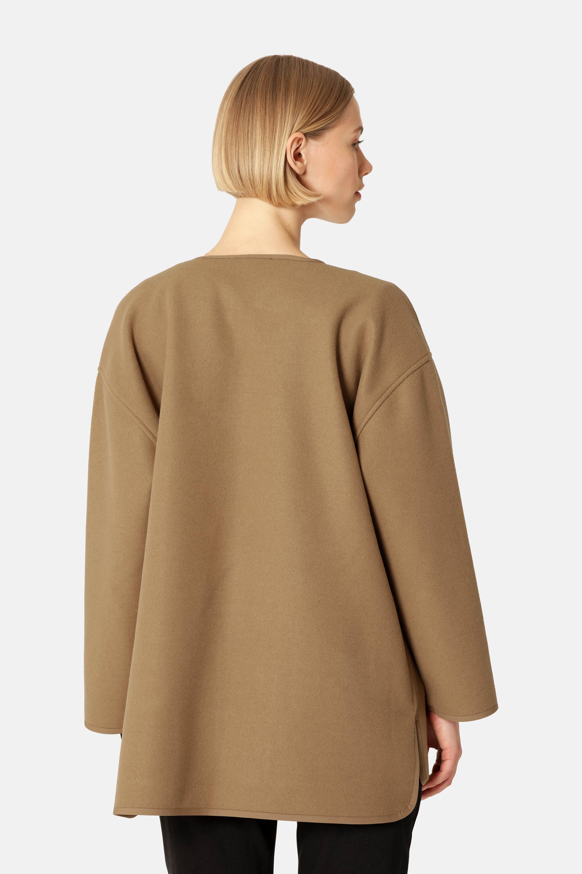 Filtet Casual Jakke - Mocca