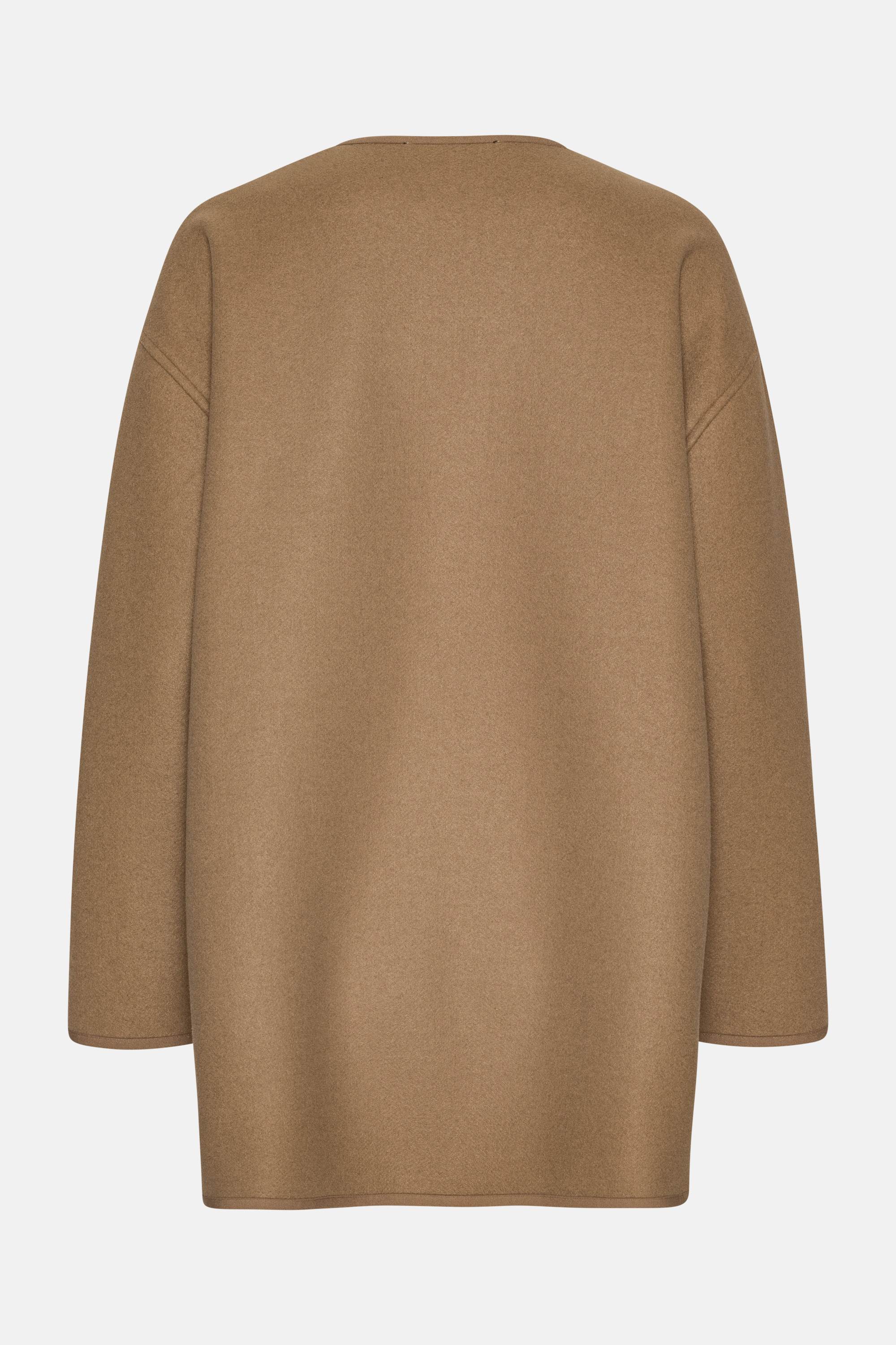 Filtet Casual Jakke - Mocca