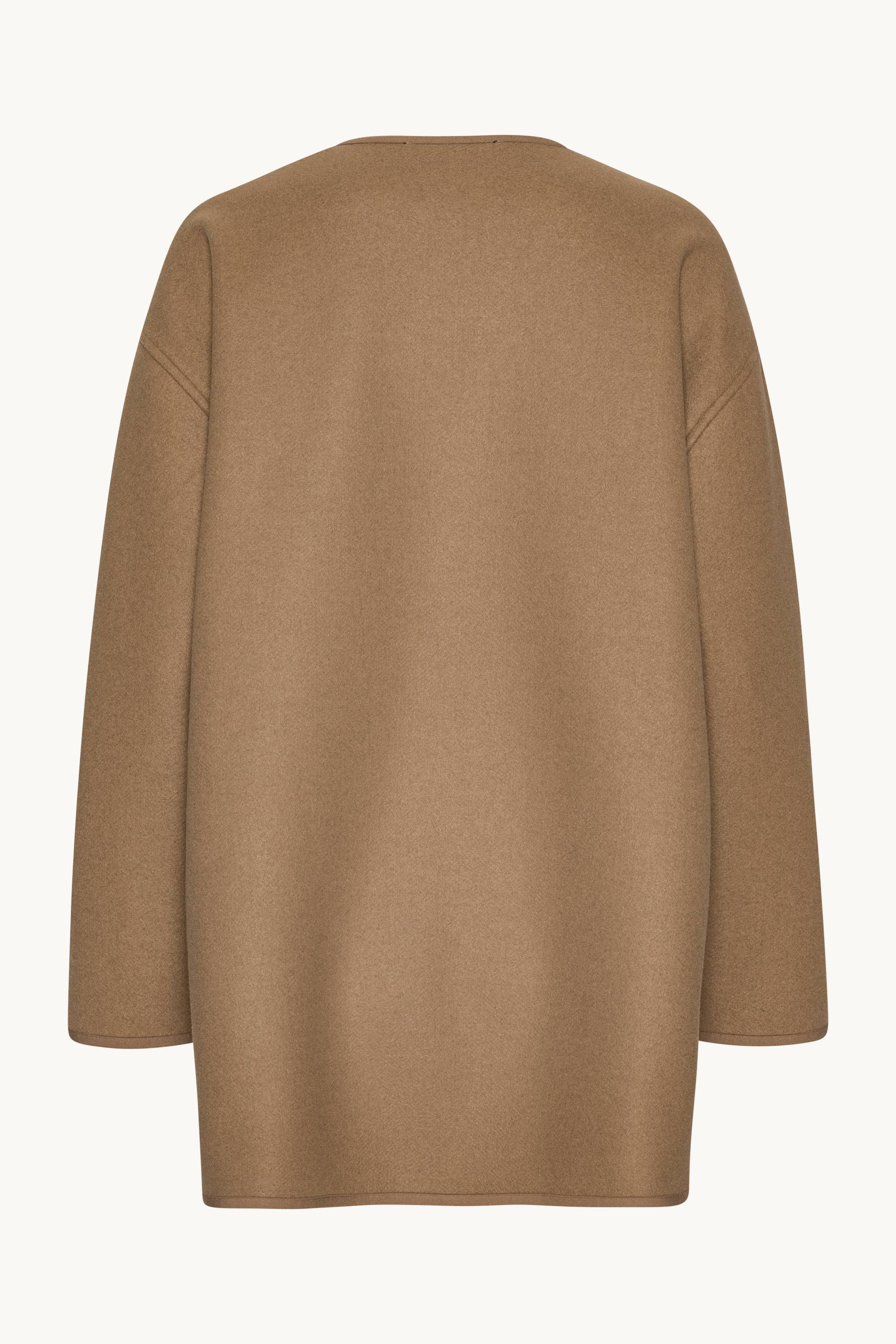 Filtet Casual Jakke - Mocca