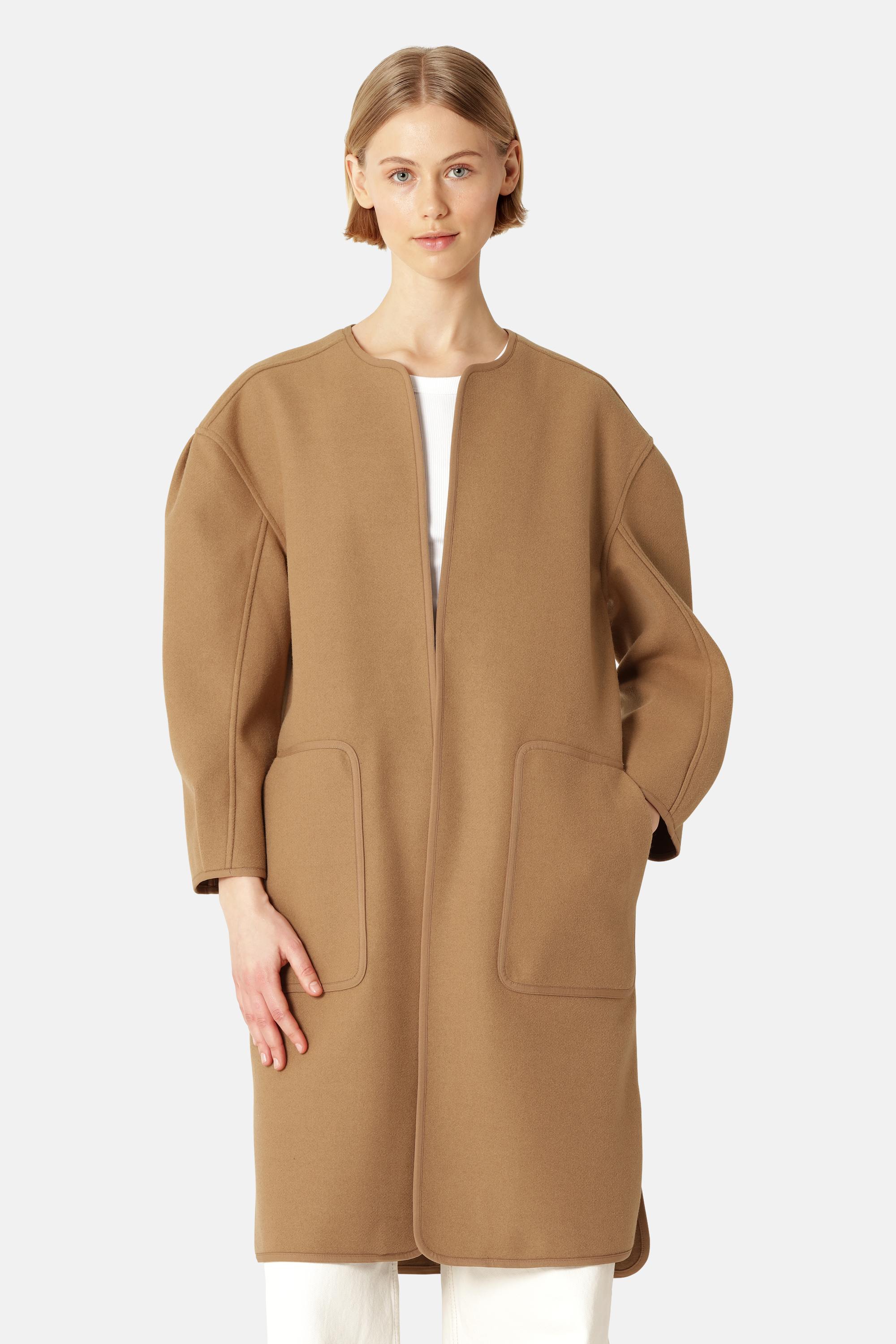 Long Casual Jacket - Mocca