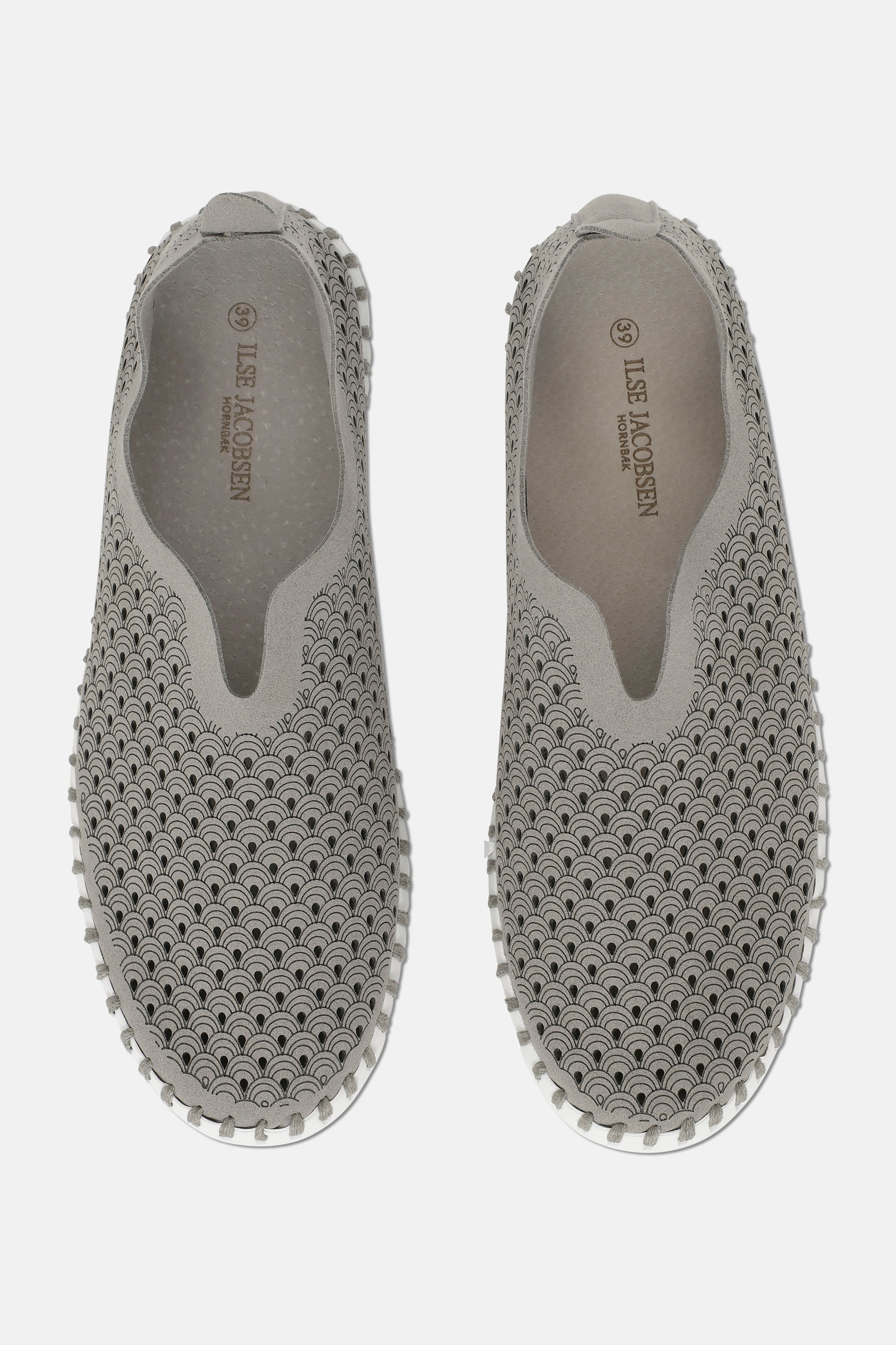 Ilse Jacobsen Hornbæk Footwear Flats Slip-in 06 Grey